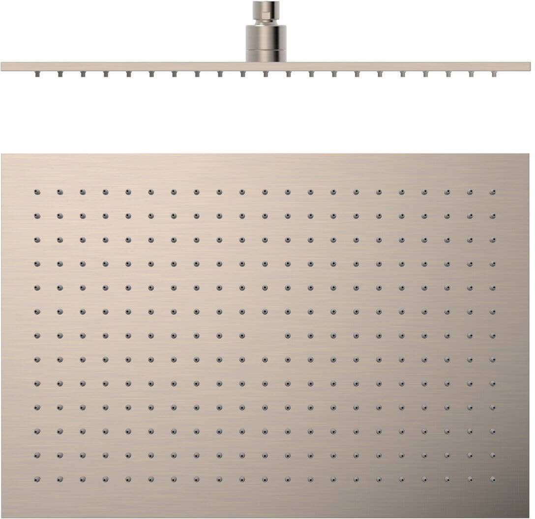 Tres Selection soffione doccia 45x31.5 cm rettangolare acciaio 29963203AC