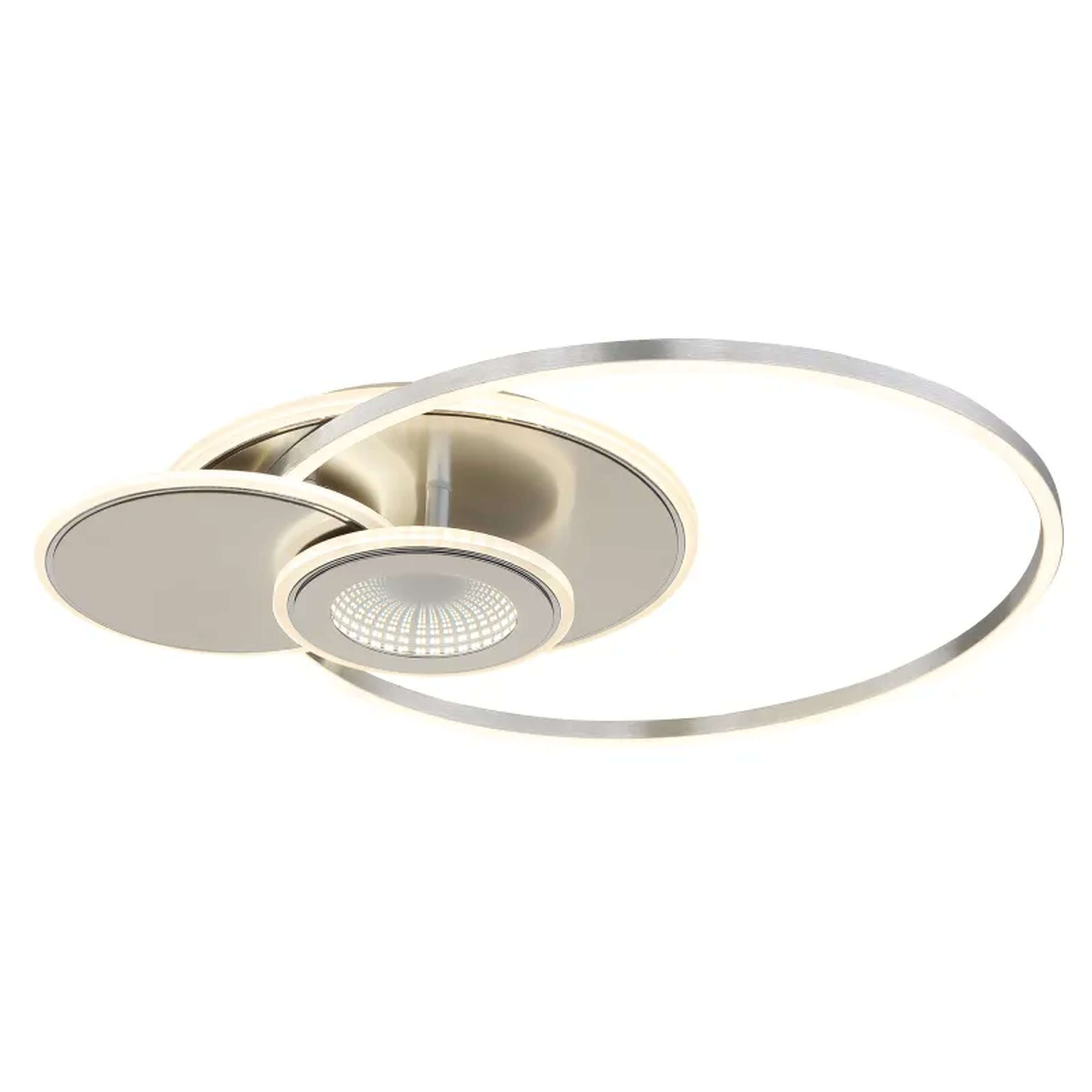 Globo Lighting Beltran lampada da soffitto 3x24 W argento 68278-24