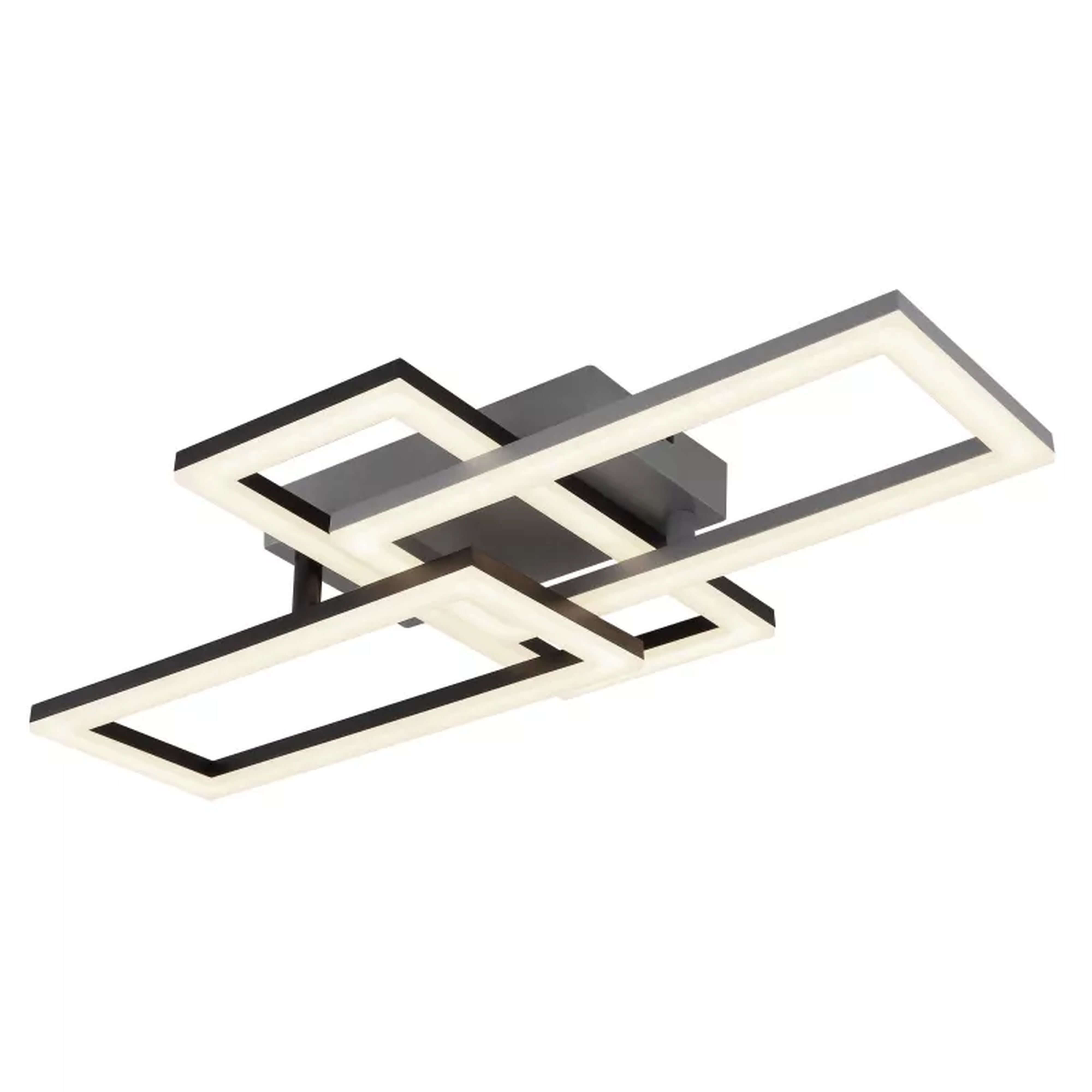 Globo Lighting Sapena lampada da soffitto 3x24 W bianco-nero 67328-24OC