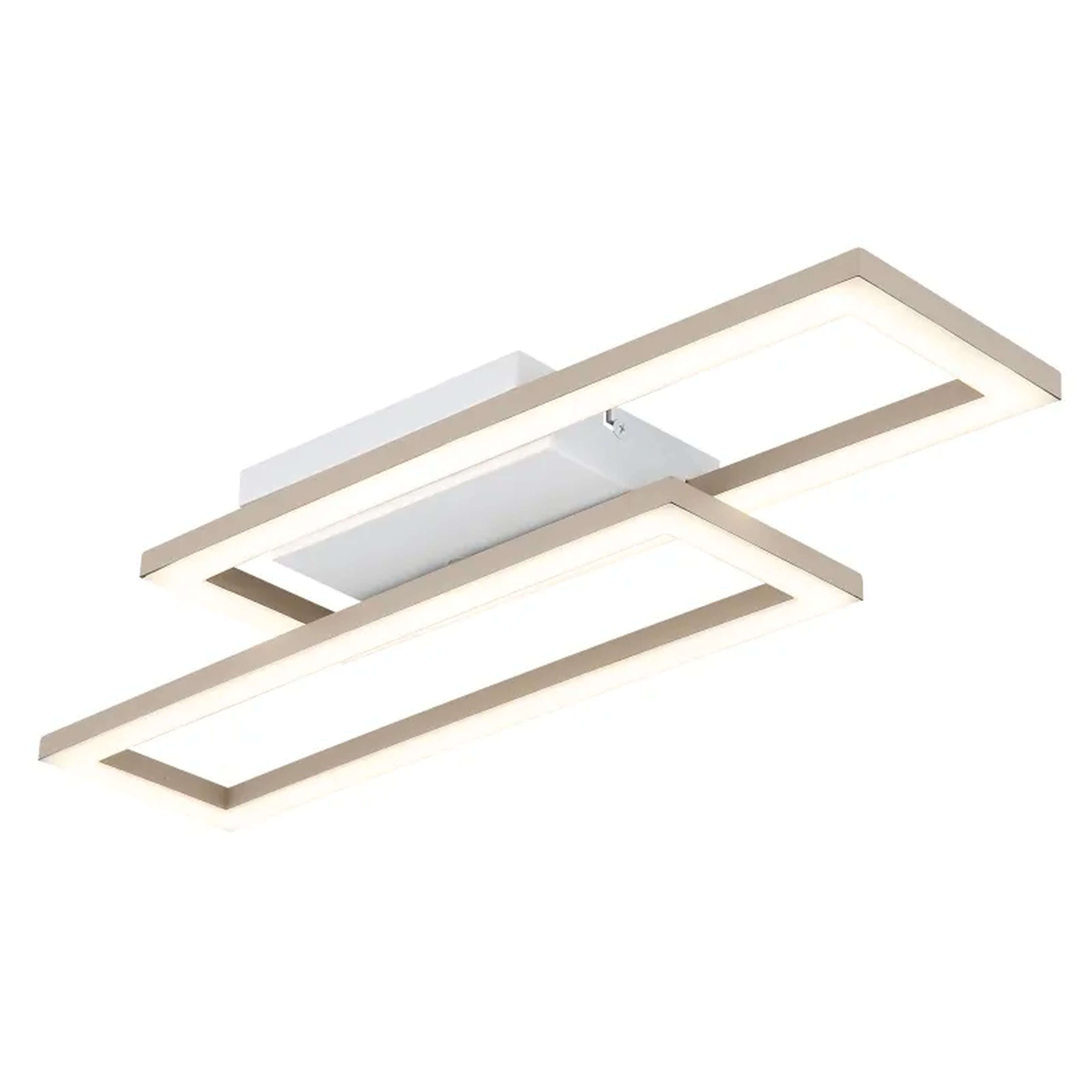 Globo Lighting Wilton lampada da soffitto 2x16 W bianco-sabbia 67381-16