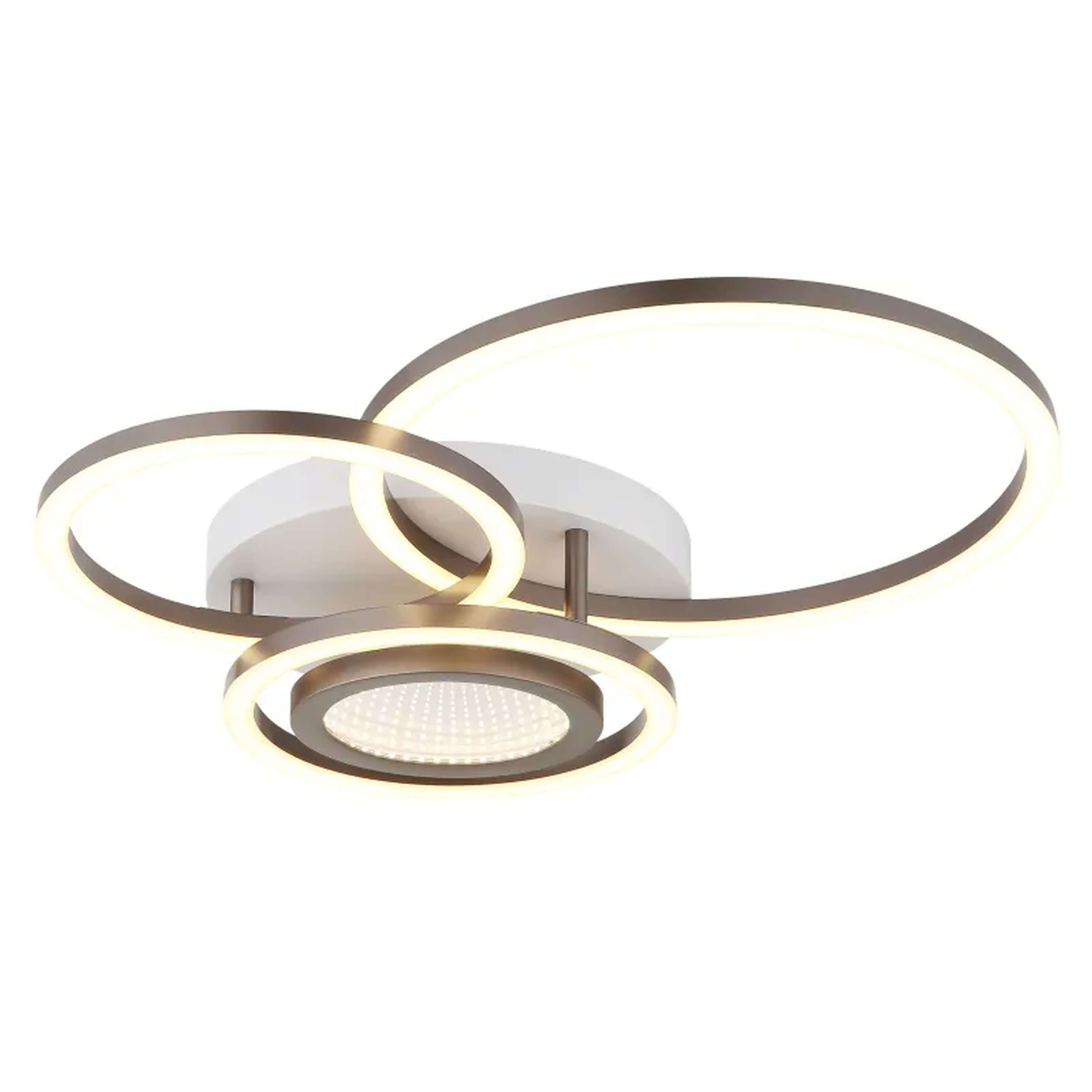 Globo Lighting Randell lampada da soffitto 4x40 W bianco-beige 67370-40