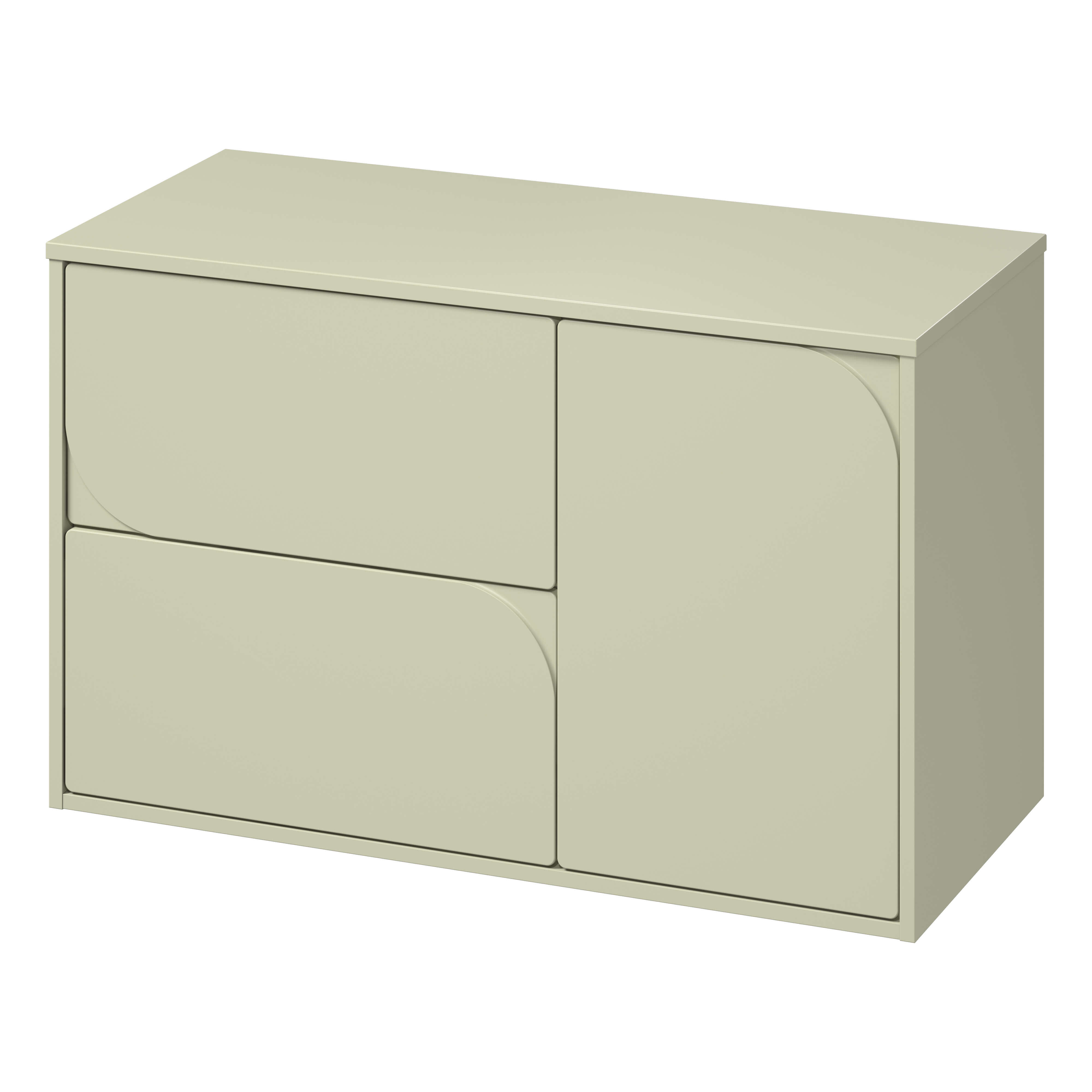 Cersanit Crea II armadietto 100x45x61.8 cm sottolavabo sospeso verde S1062–006