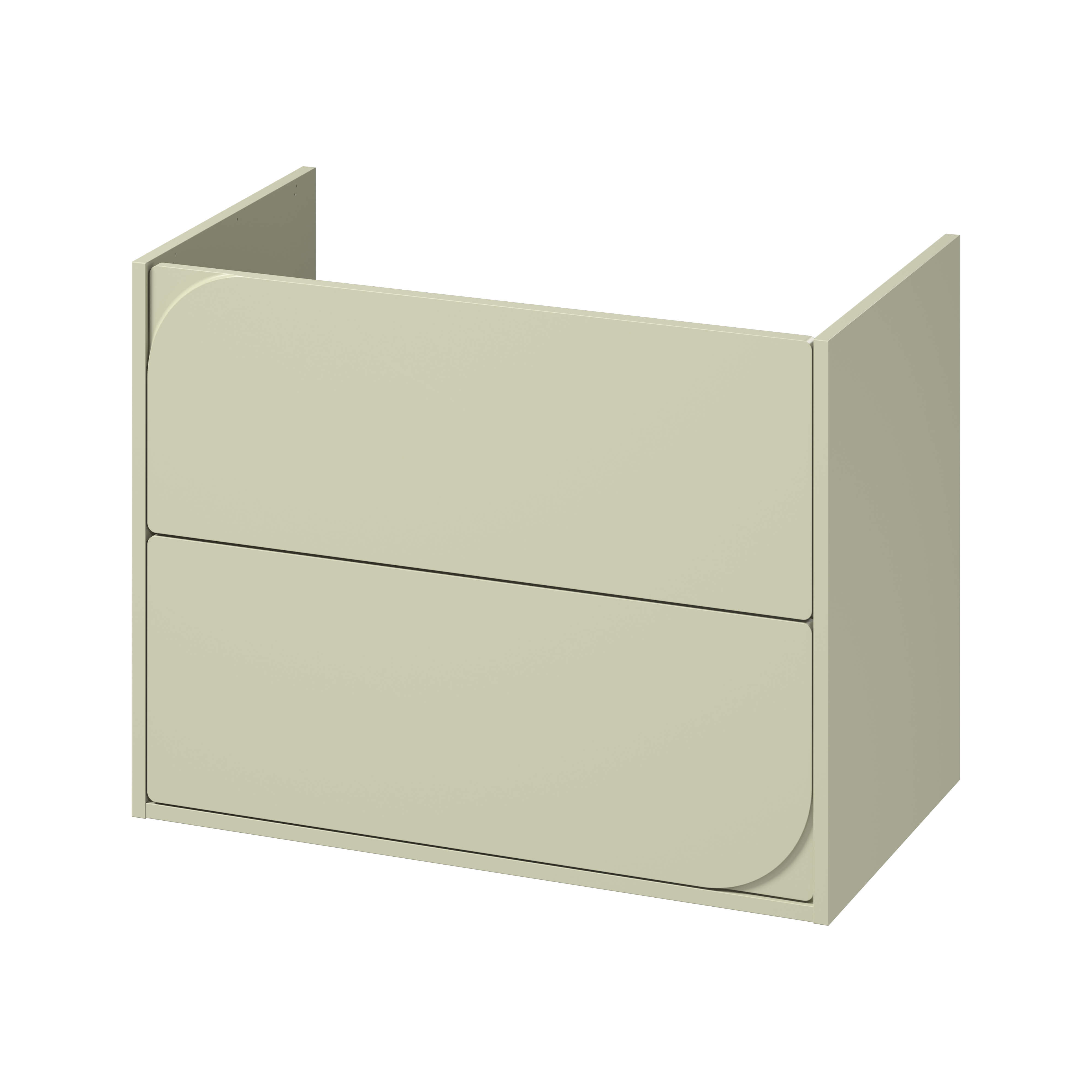 Cersanit Crea II armadietto 79.4x44.7x62.1 cm sottolavabo sospeso verde S1058–031