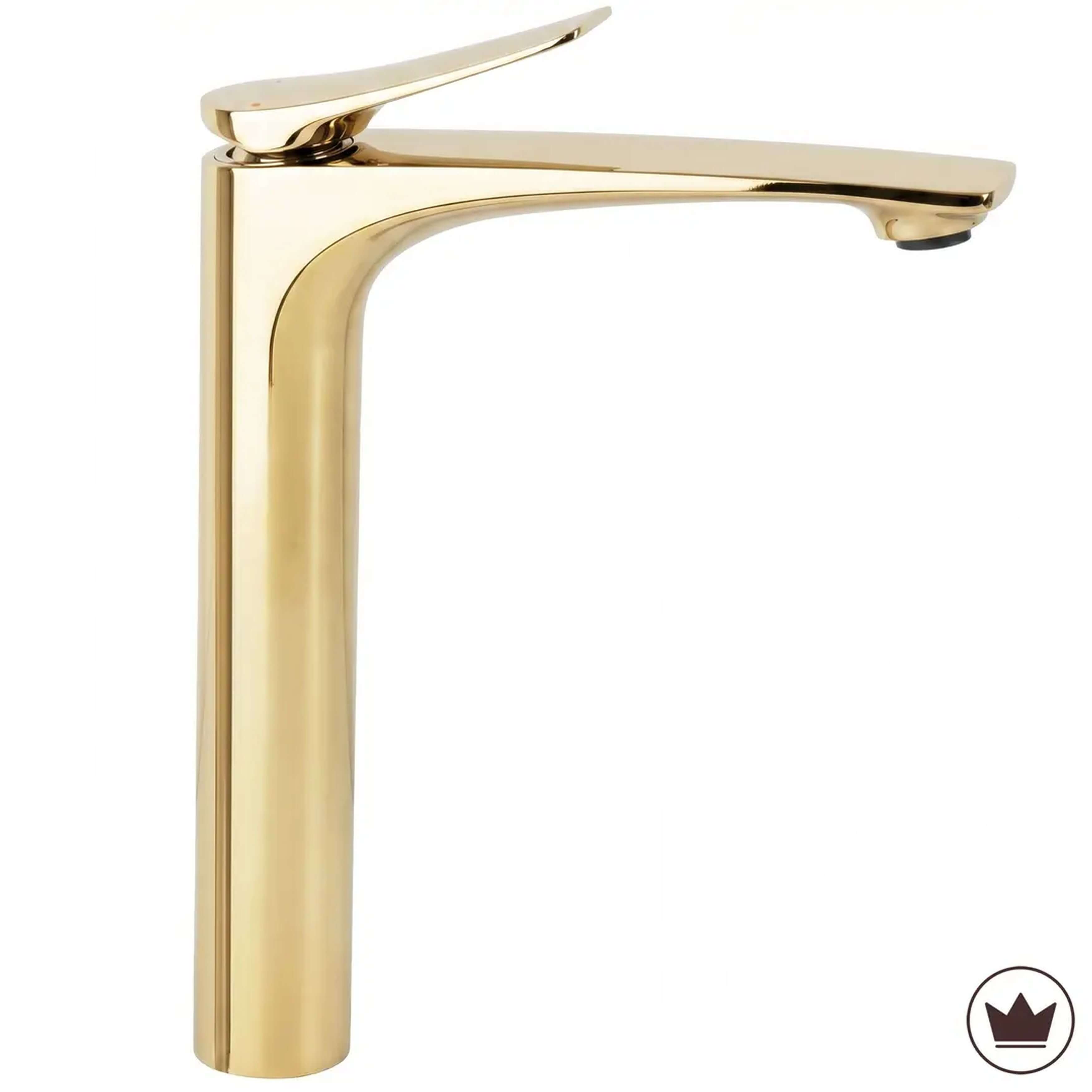 Rea Vision rubinetto per lavabo verticale oro REA-B8944
