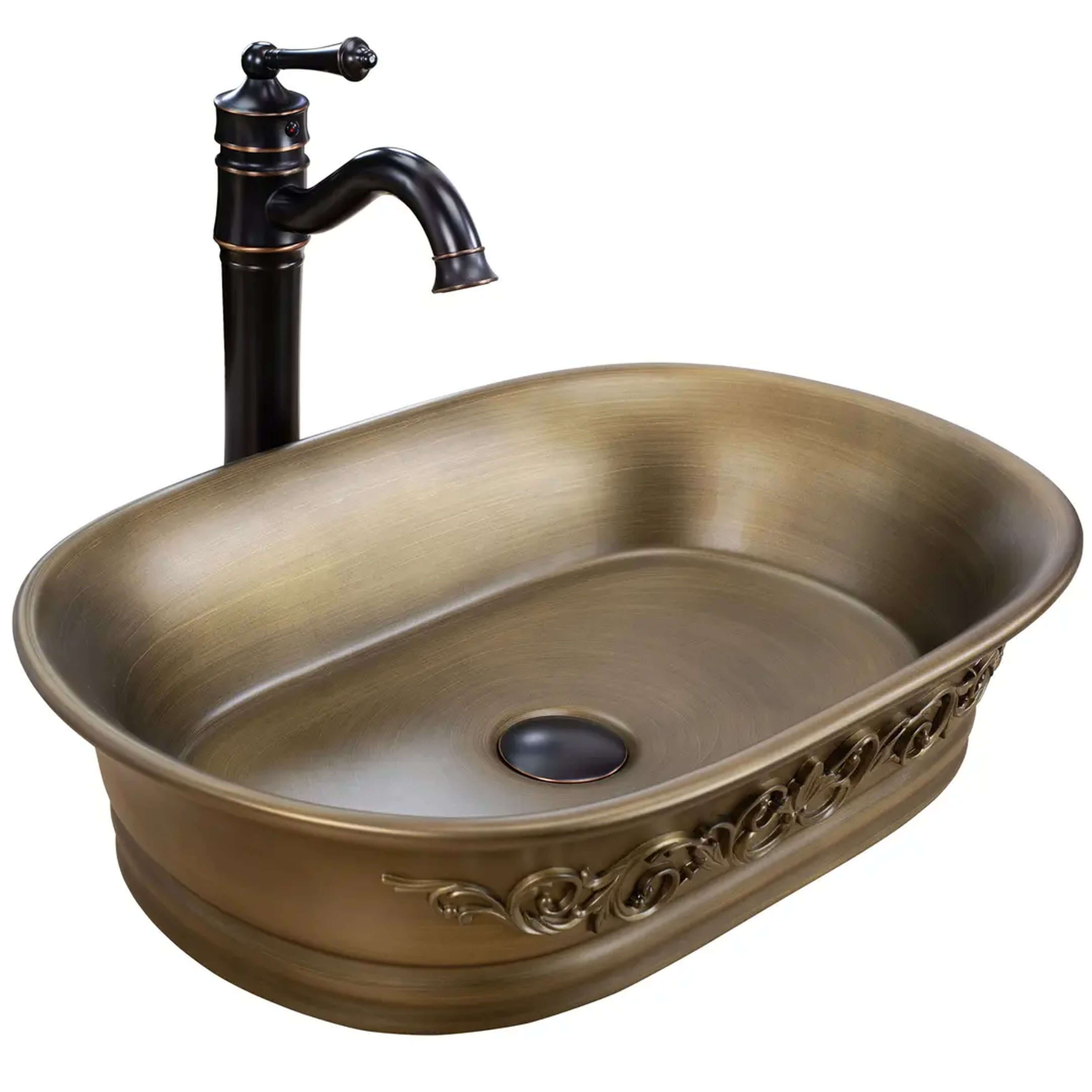 Rea Wilma lavabo 55x38 cm ovale da appoggio opaca REA-U3305