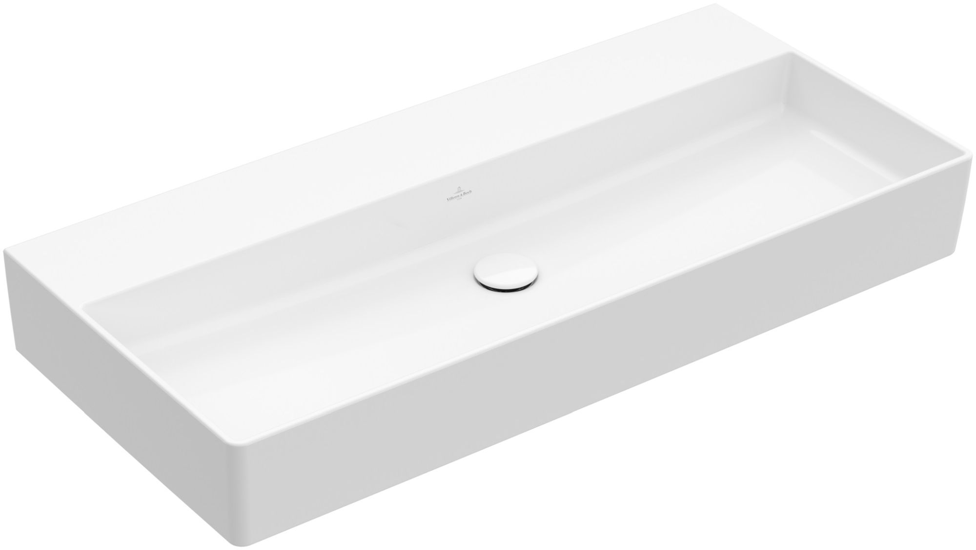 Villeroy & Boch Memento 2.0 lavabo 100x47 cm rettangolare a parete-da mobile bianco lucida 4A221FR1