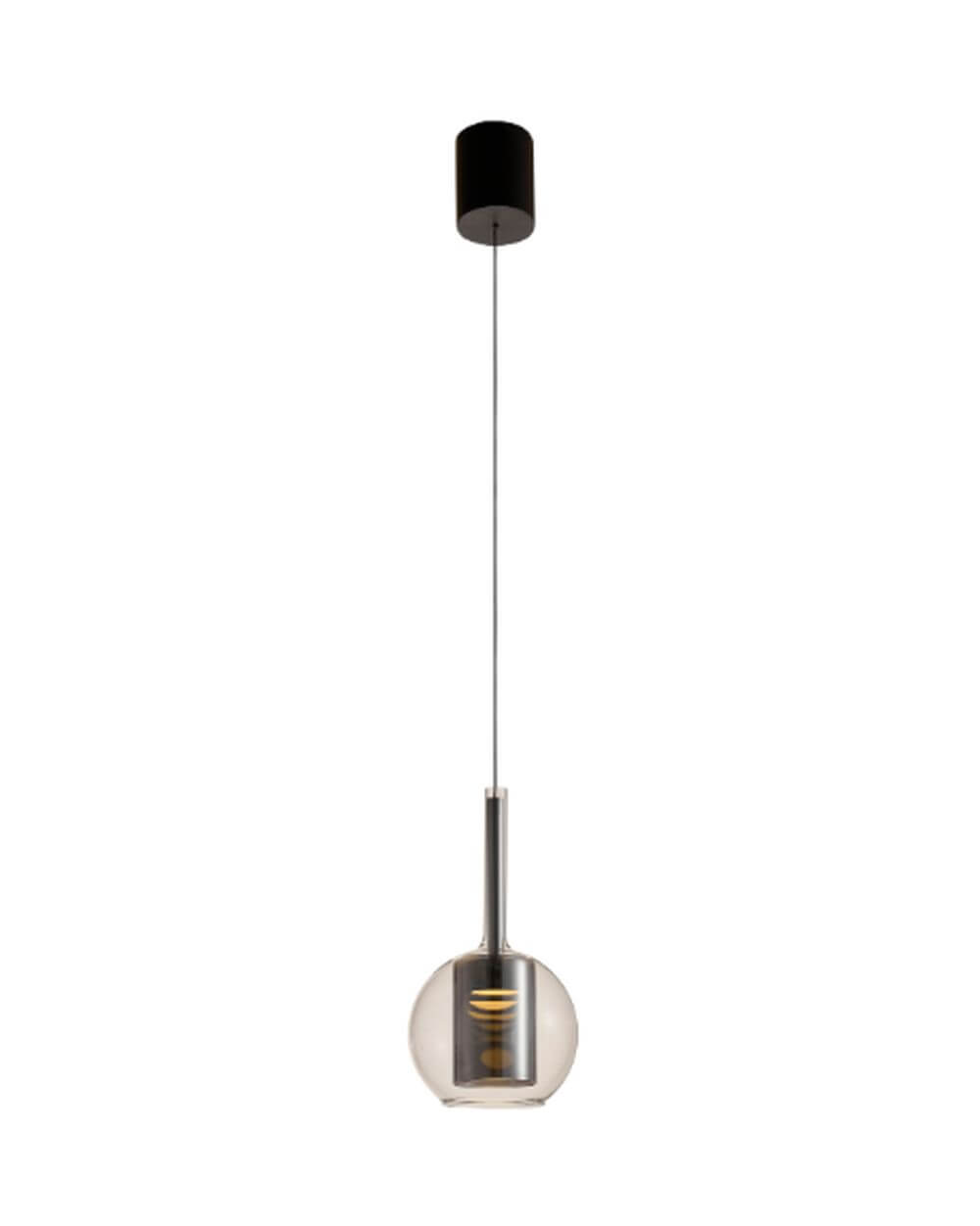 Zuma Line Tagna lampada sospesa 1x6 W fumé 251001-SM