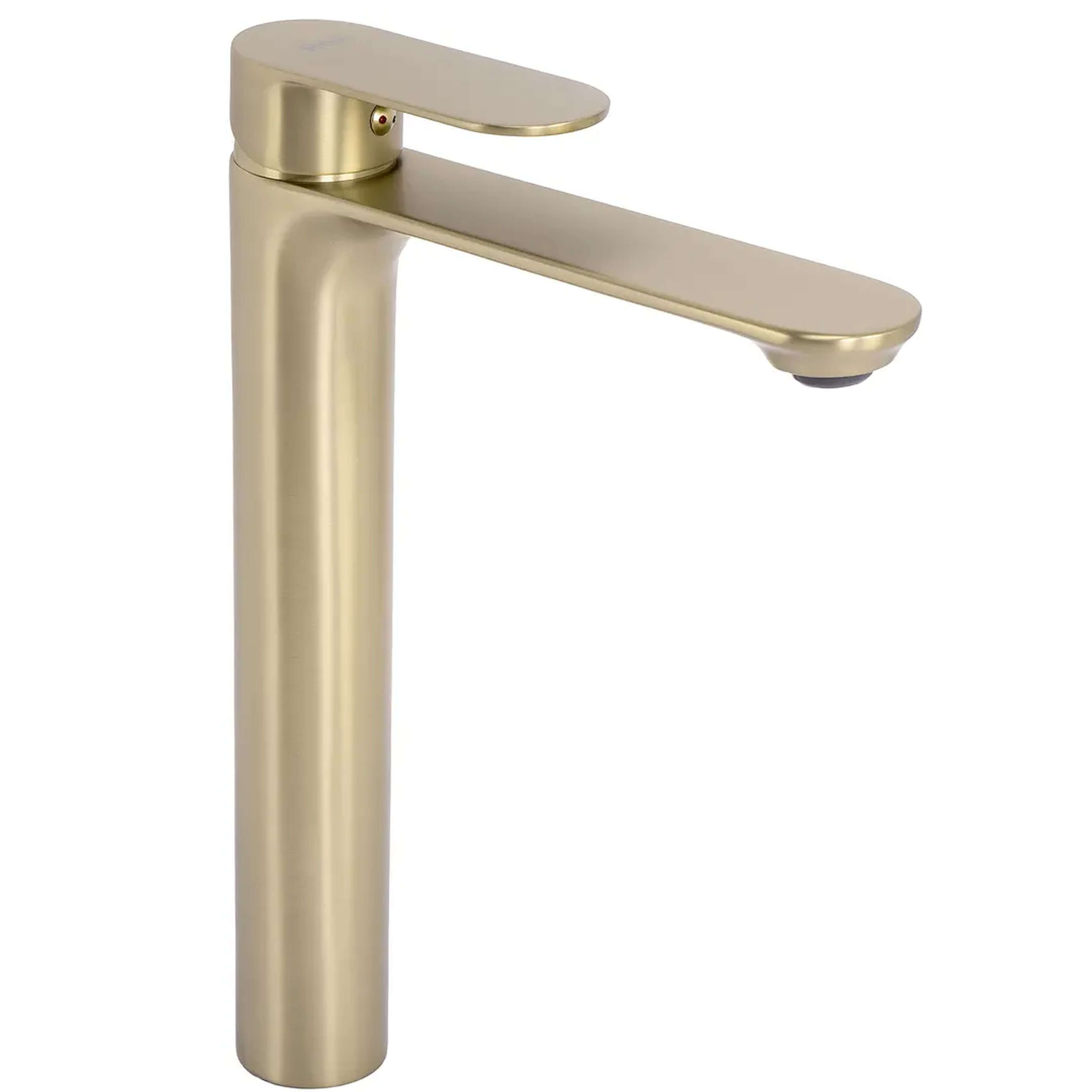 Rea Drop rubinetto per lavabo verticale oro REA-B4637