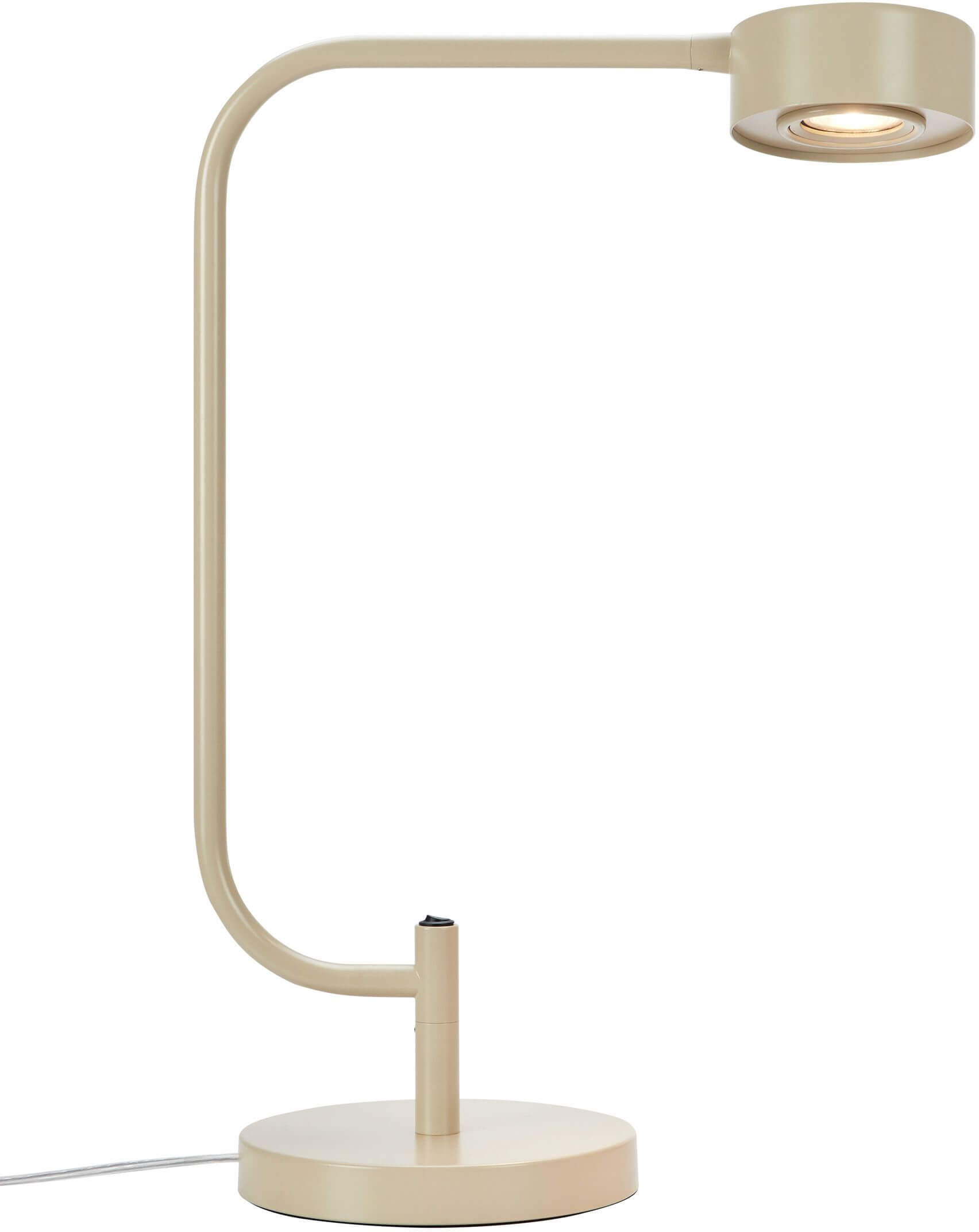 Markslöjd Hugo lampada da scrivania 1x4.5 W beige 109174