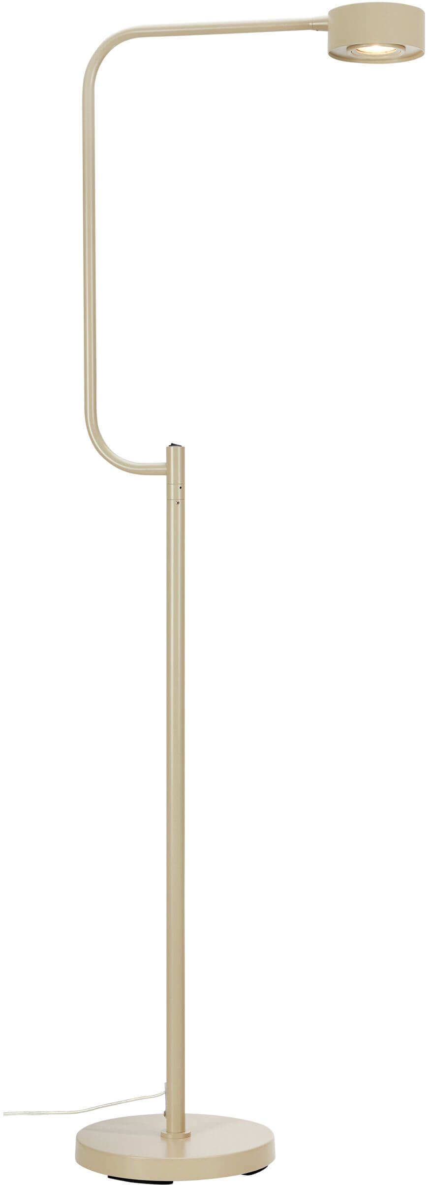 Markslöjd Hugo lampada da terra 1x4.9 W beige 109176