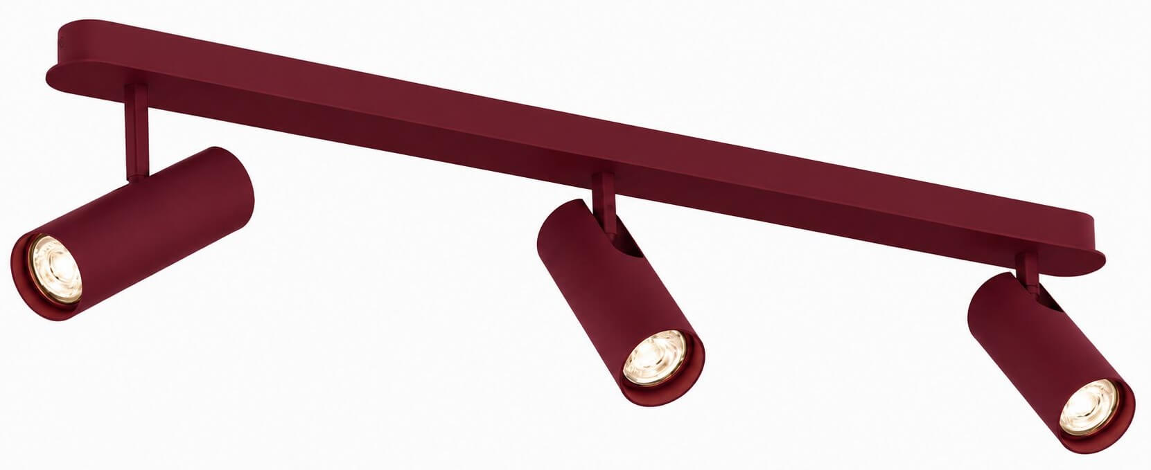 Argon Linca lampada da soffitto 3x5 W borgogna 6372