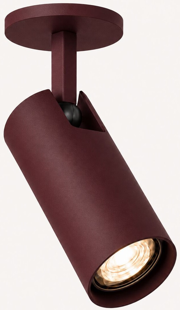 Argon Linca lampada da soffitto 1x5 W borgogna 9018
