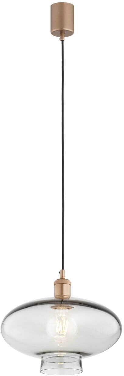 Argon Tresco lampada sospesa 5x15 W nero-opale 8981