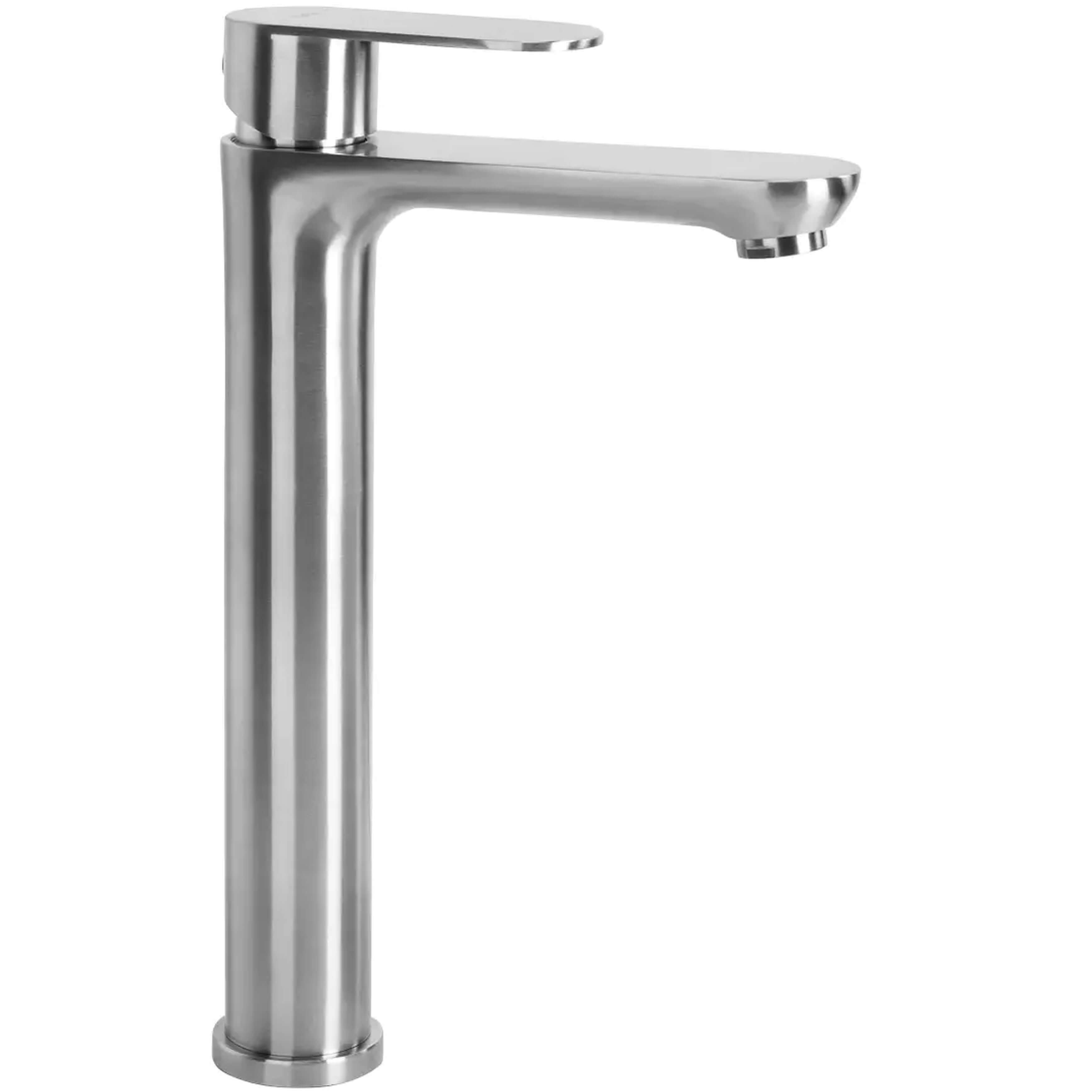 Rea Logan rubinetto per lavabo verticale acciaio REA-B6684
