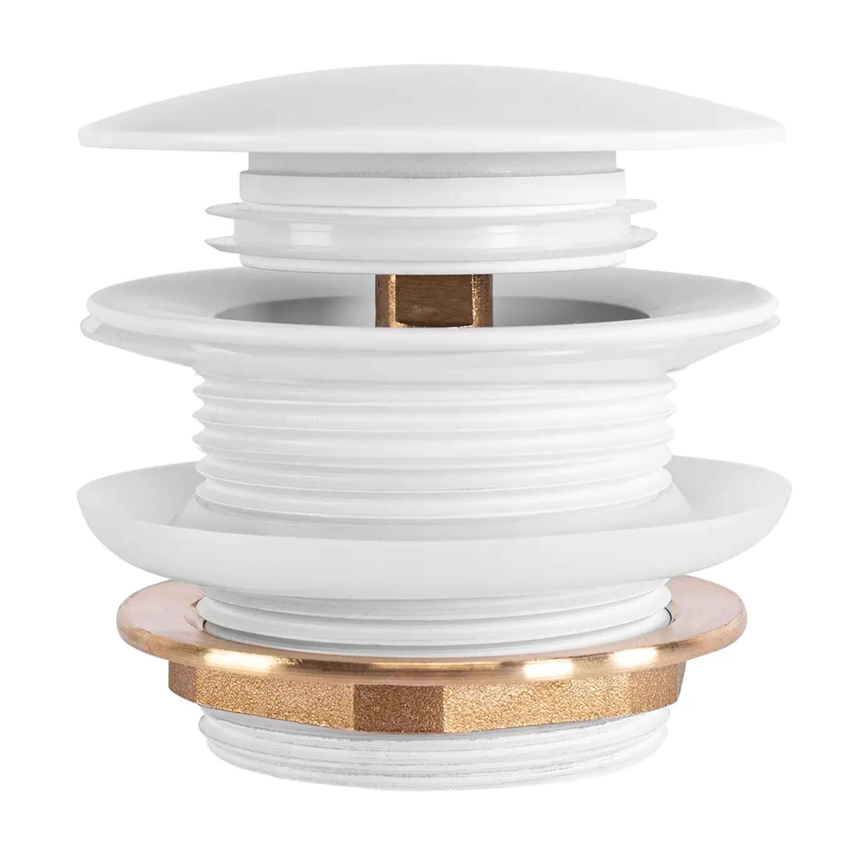 Rea tappo per lavabo bianco REA-W2017