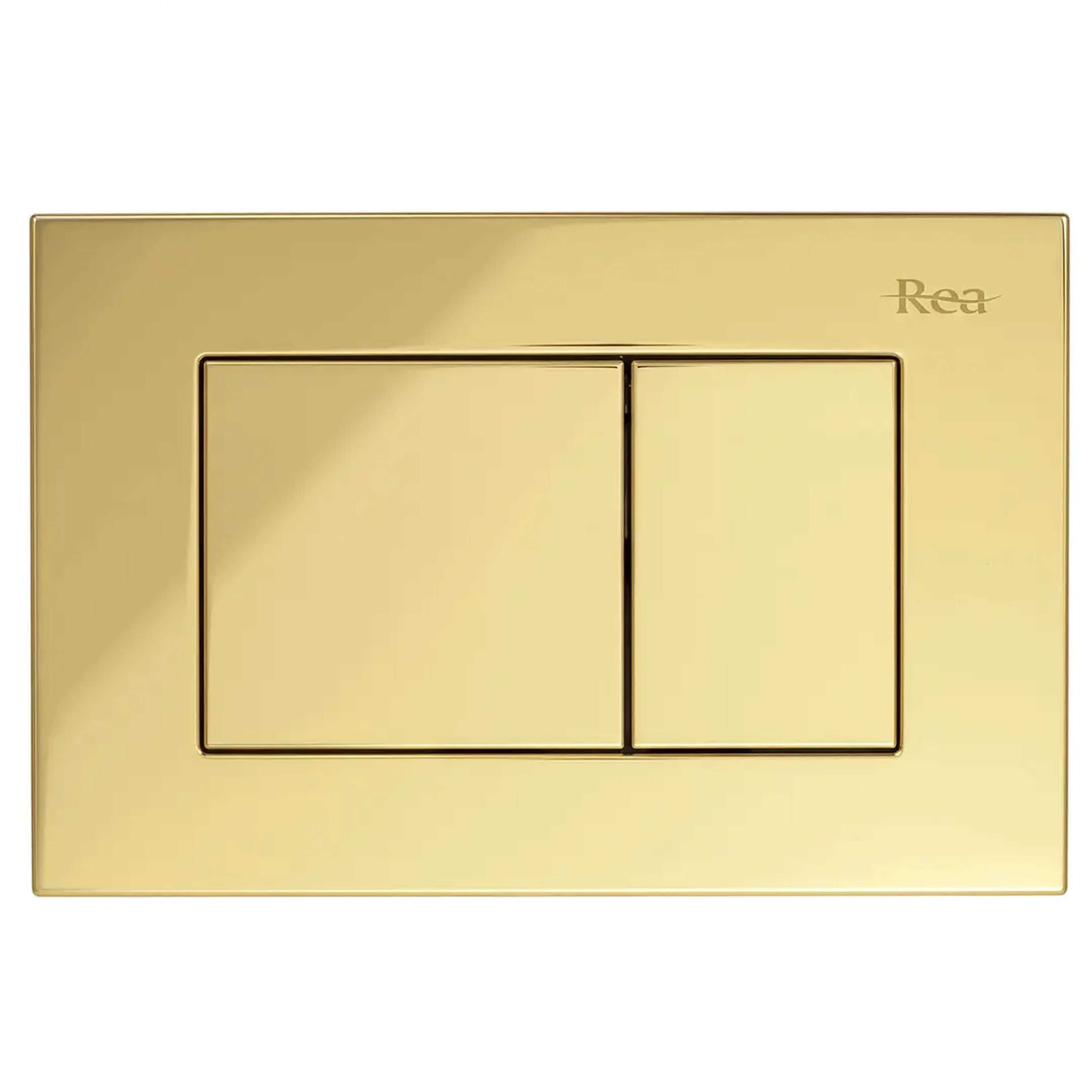 Rea placca di comando per WC oro REA-E0636