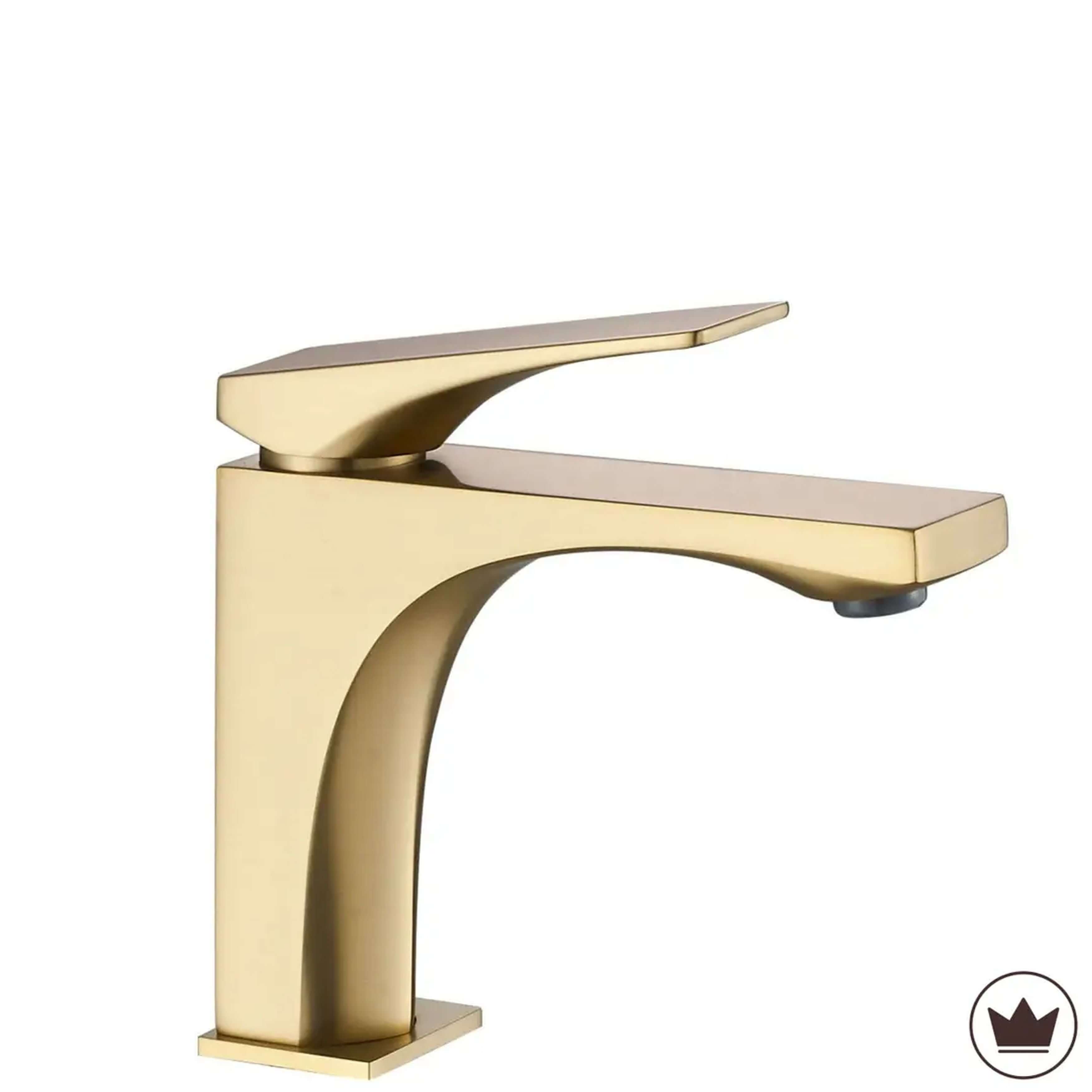 Rea Joe rubinetto per lavabo verticale oro REA-B8990