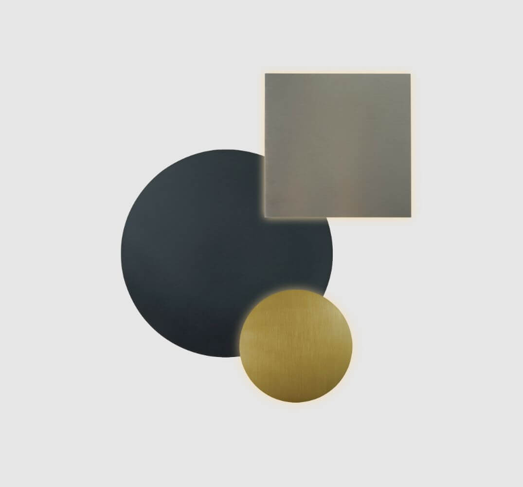 Zuma Line Bonny lampada da parete 3x80 W nero-oro -argento 250069-AL
