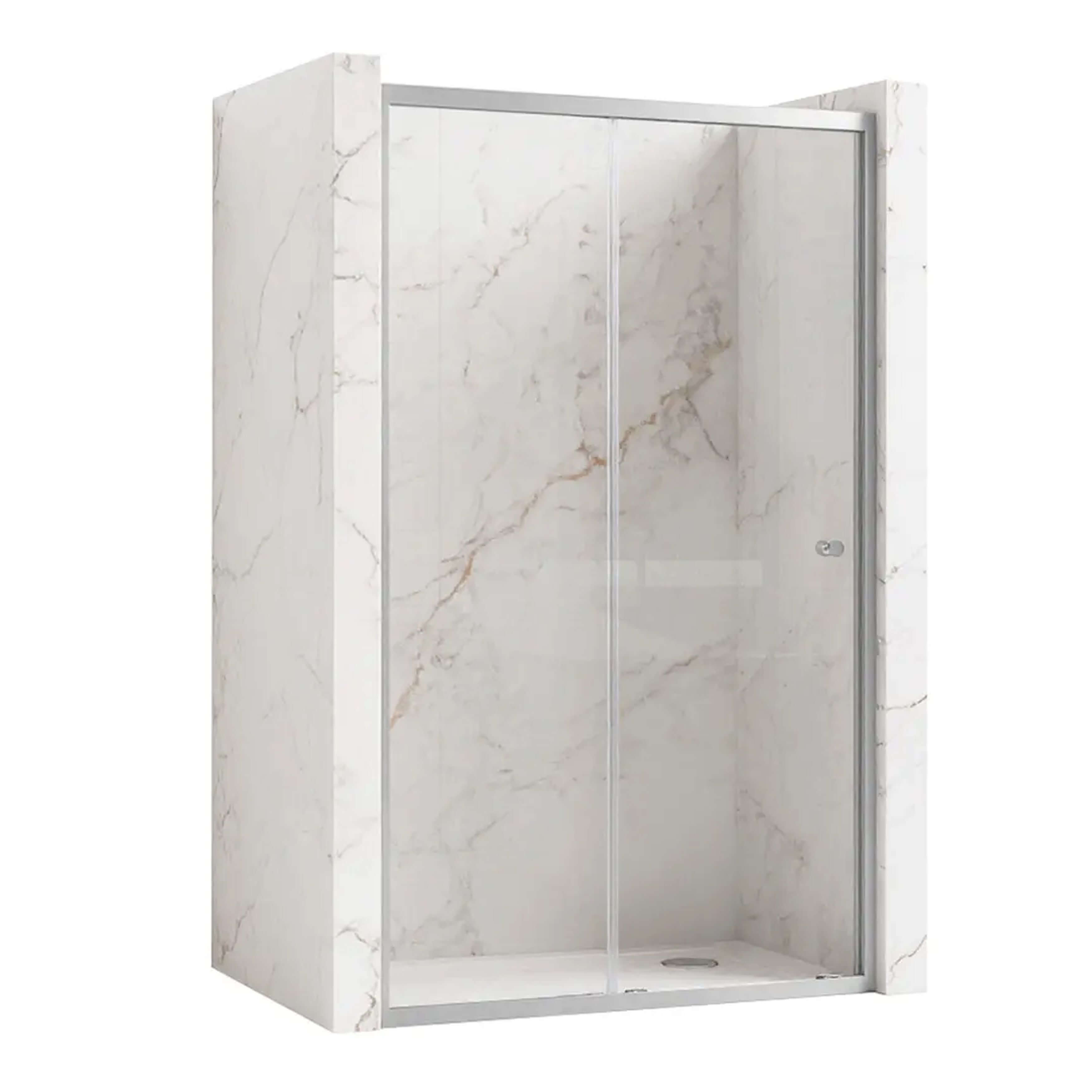 Rea Slide porta doccia 110 cm scorrevole cromo lucida/vetro trasparente REA-K0565