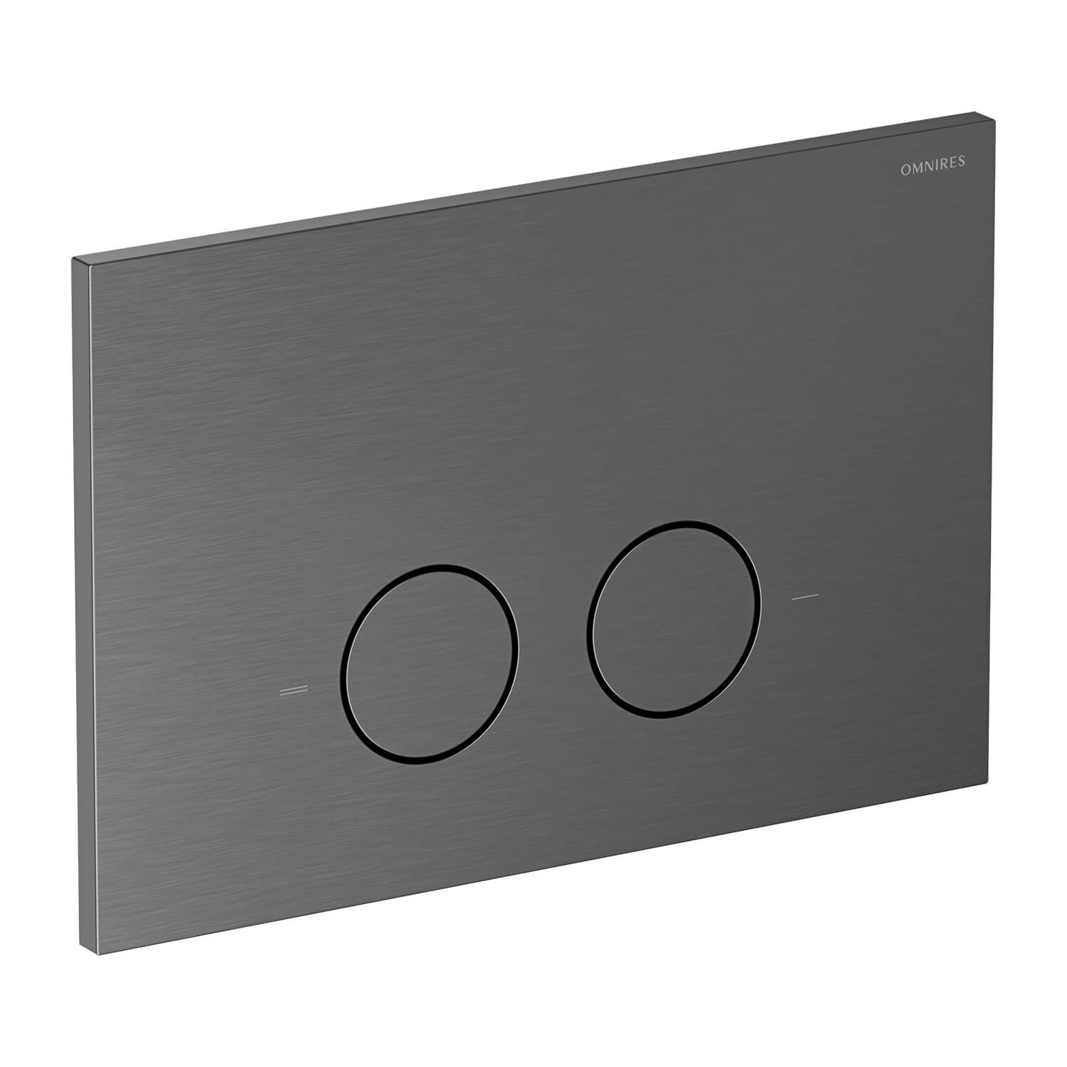 Omnires Steel-R45 placca di comando per WC || ST45PS1AT