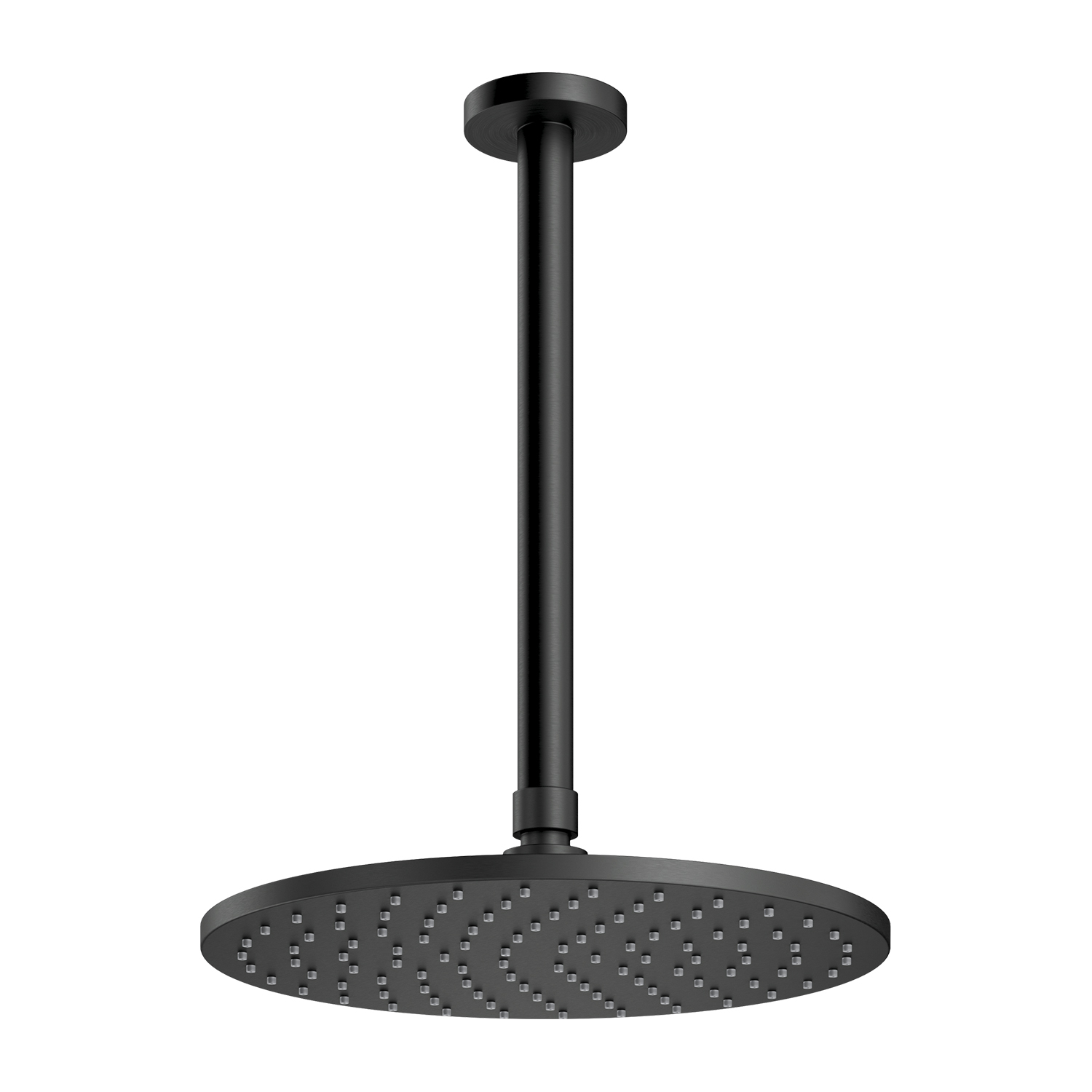 Omnires SlimLine soffione doccia con braccio 25x25 cm rotonda || WSSET1GR
