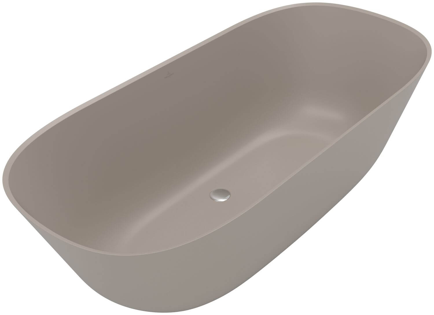 Villeroy & Boch Theano vasca da bagno freestanding 175x80 cm ovale UBQ175ANH7F200V-AL