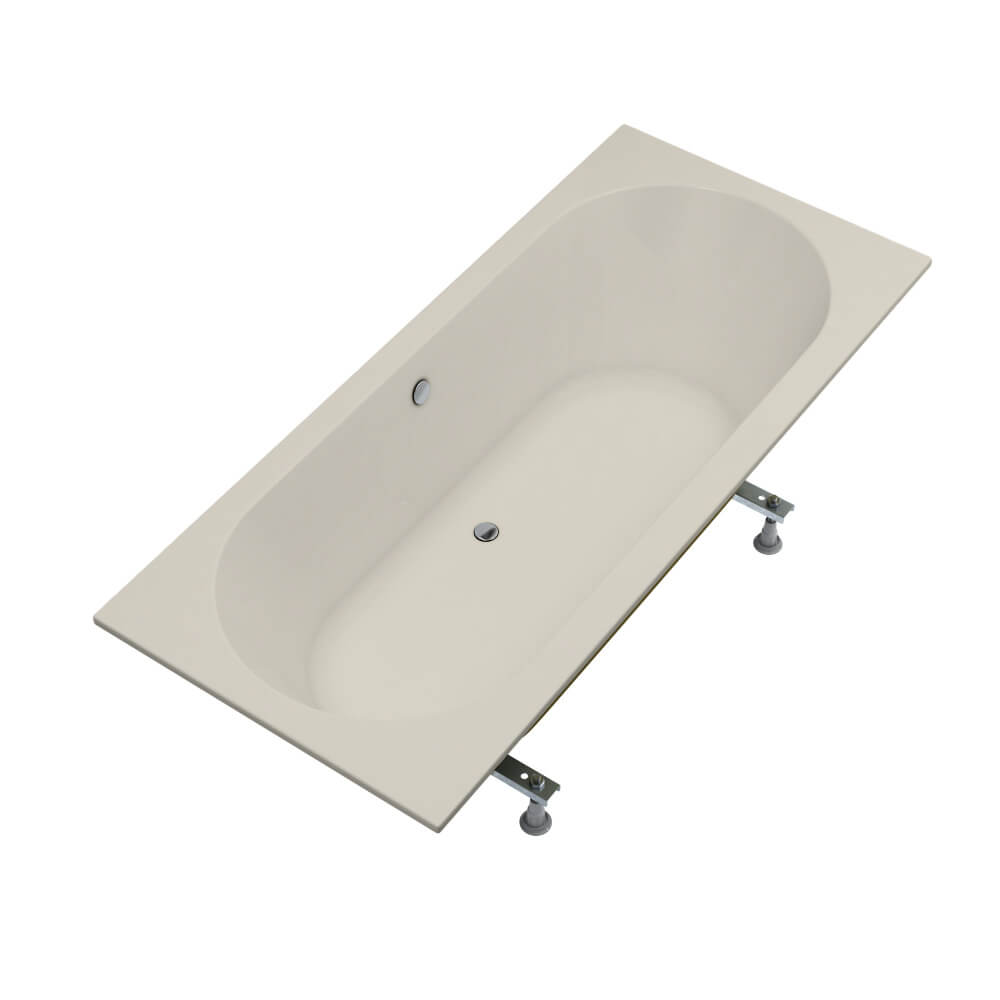 Schedline Celestia Cashmere Mat vasca da bagno rettangolare 180x80 cm 3WSP.C1P-18080/PK/MG