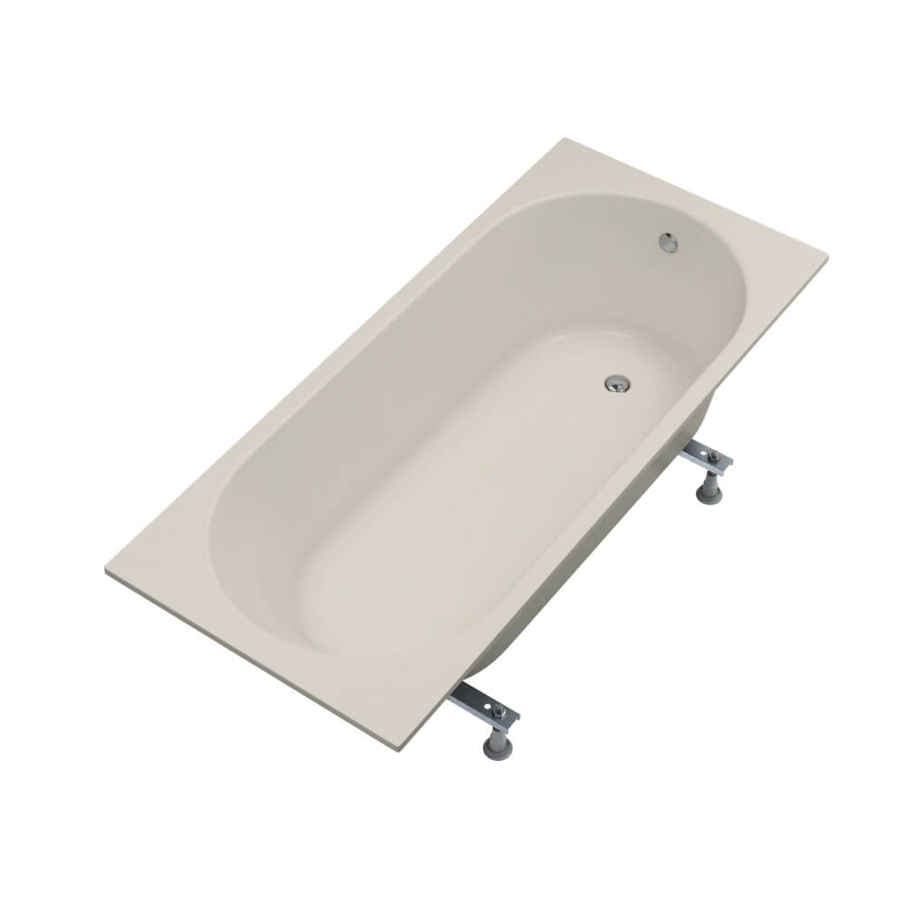 Schedline Artemis Cashmere Mat vasca da bagno rettangolare 150x70 cm 3WSP.A1P-15070/PK/MG