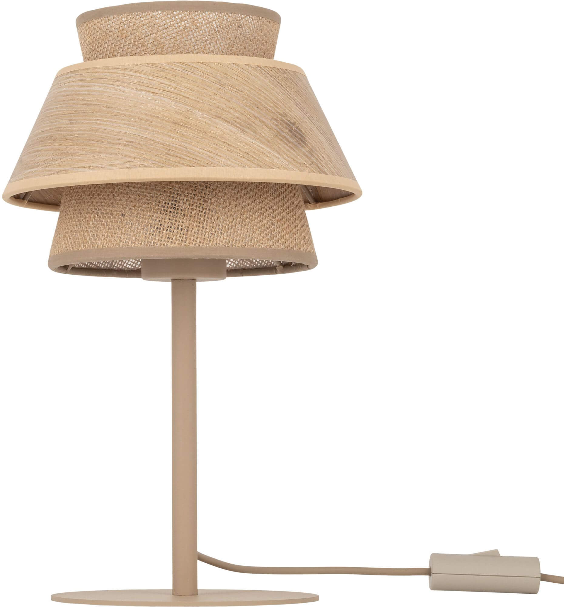 TK Lighting Kalum lampada da tavolo 1x15 W marrone 16224