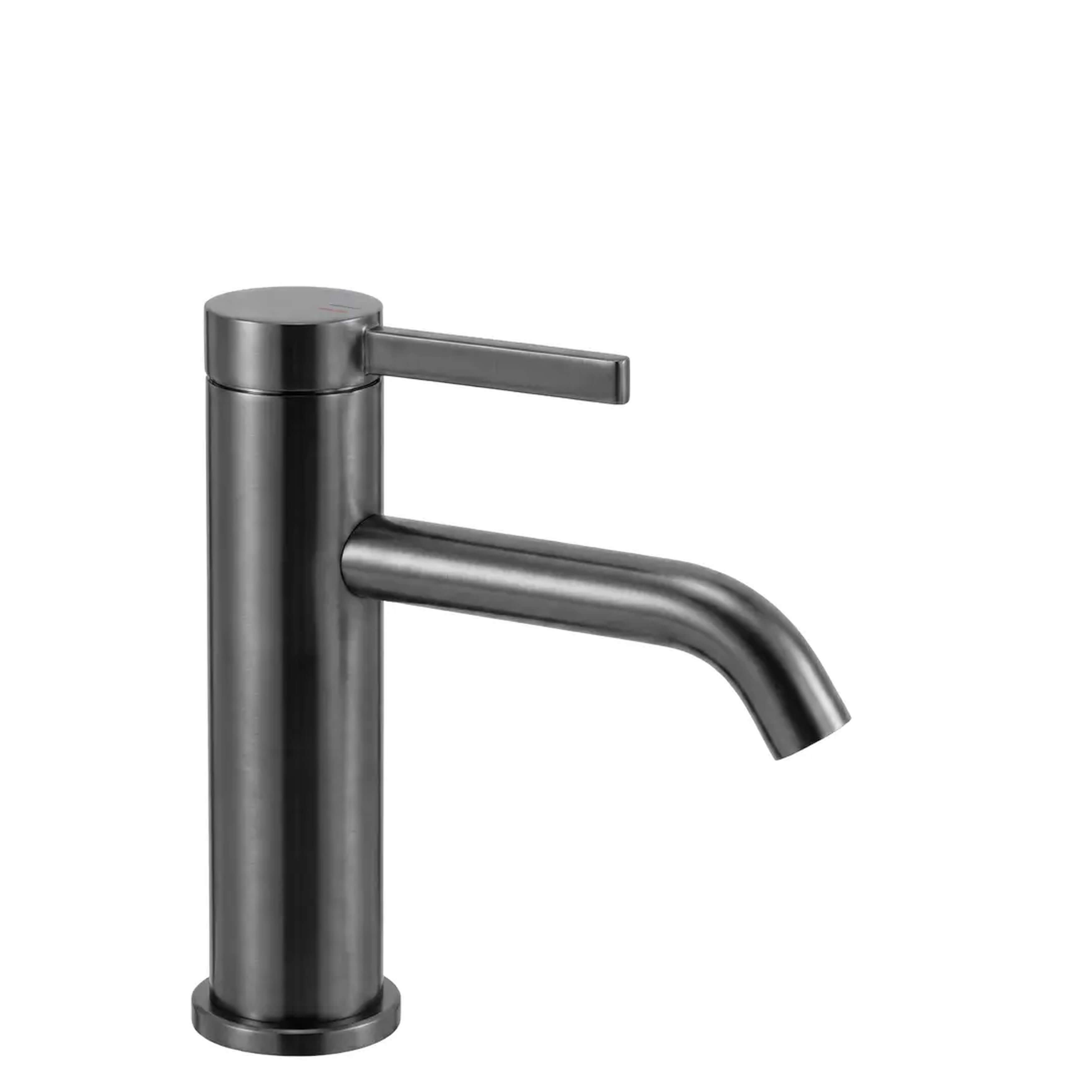 Rea Rivo rubinetto per lavabo verticale grafite REA-B6536