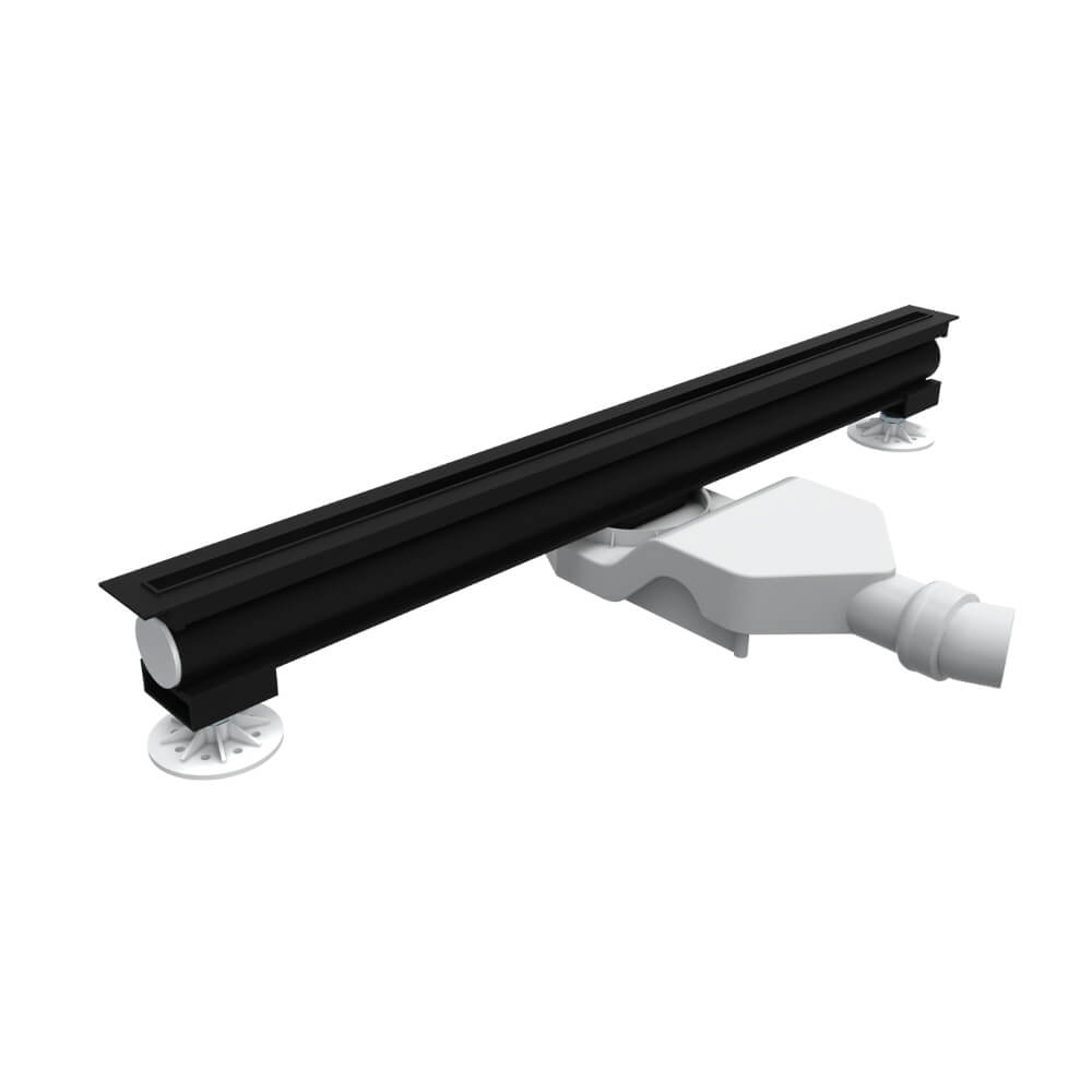 Schedline Thin Flow canalina lineare 100 cm nero SOLBV2-100012C