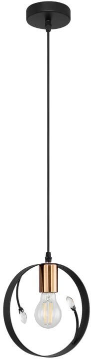 Globo Lighting Vigo lampada sospesa 1x60 W nero 15346-1