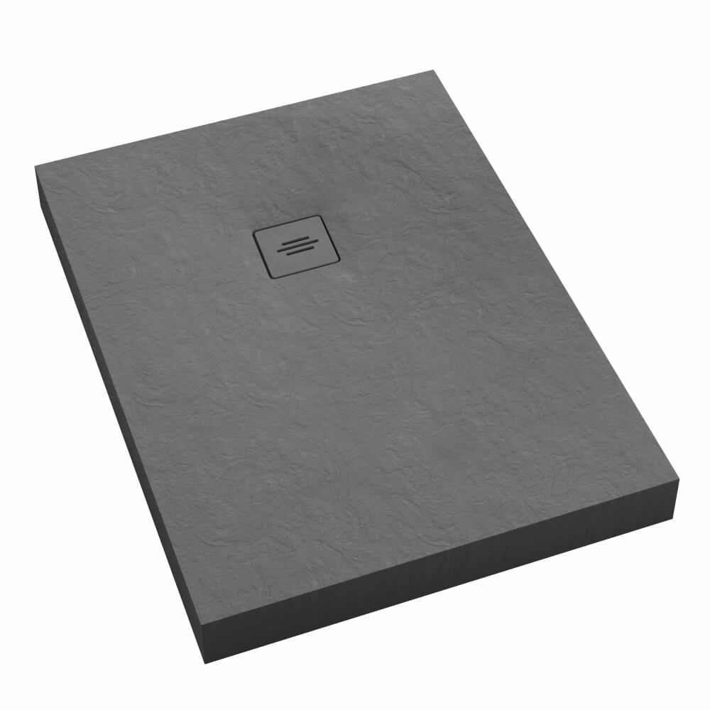 Schedline NonLimits Grey Stone piatto doccia rettangolare 160x90 cm grigio 3ST.N1P-90160/S/ST-M1/S/ST