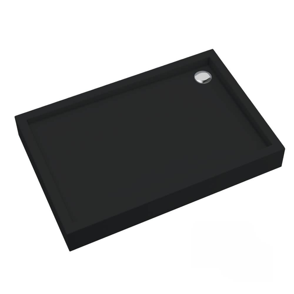 Schedline Cameron Black Mat piatto doccia rettangolare 120x90 cm nero 3ST.C1P-90120/C/MG