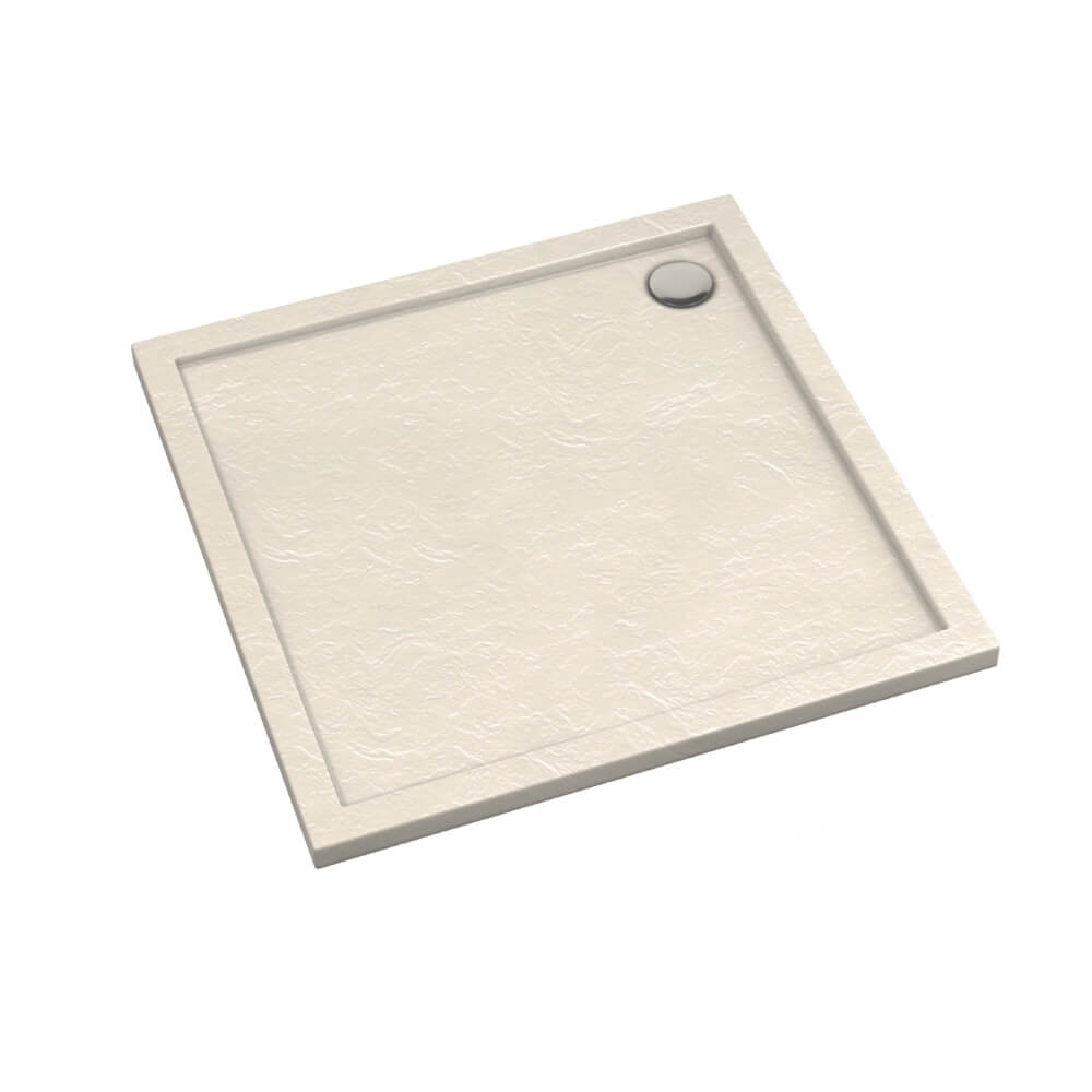 Schedline Sharper Cashmere Stone piatto doccia quadrato 90x90 cm beige 3S.S1K-9090/PK/ST