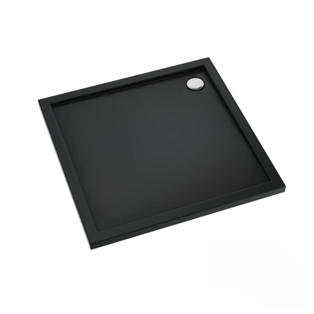 Schedline Sharper Black Mat piatto doccia quadrato 90x90 cm nero 3S.S1K-9090/C/MG