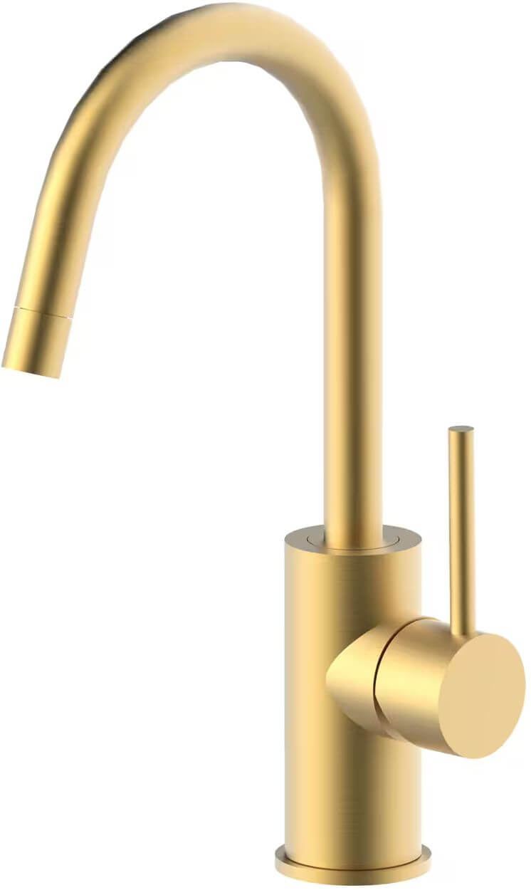 Paffoni Light rubinetto per lavabo verticale oro LIG078HGSP