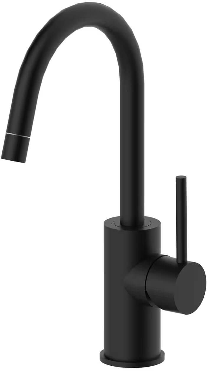 Paffoni Light rubinetto per lavabo verticale nero LIG078NO