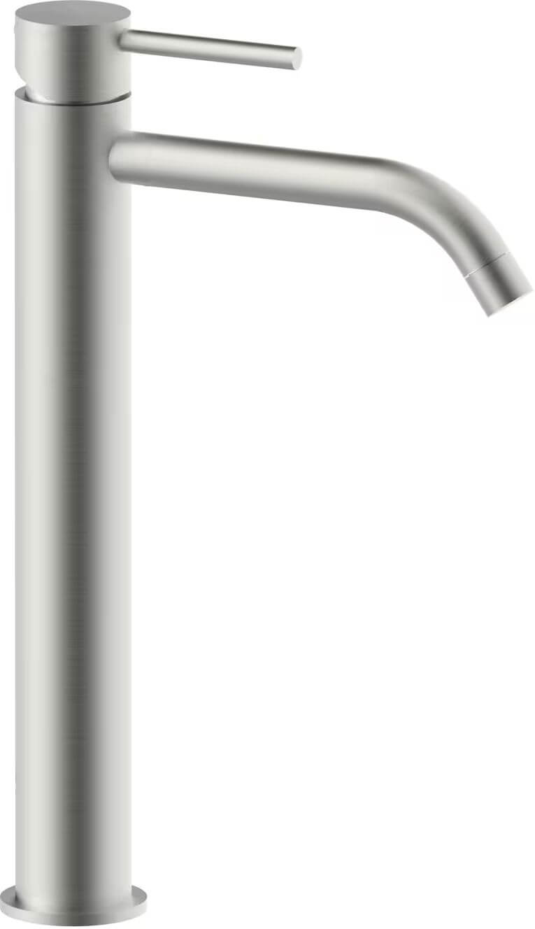 Paffoni Light rubinetto per lavabo verticale acciaio LIG081ST