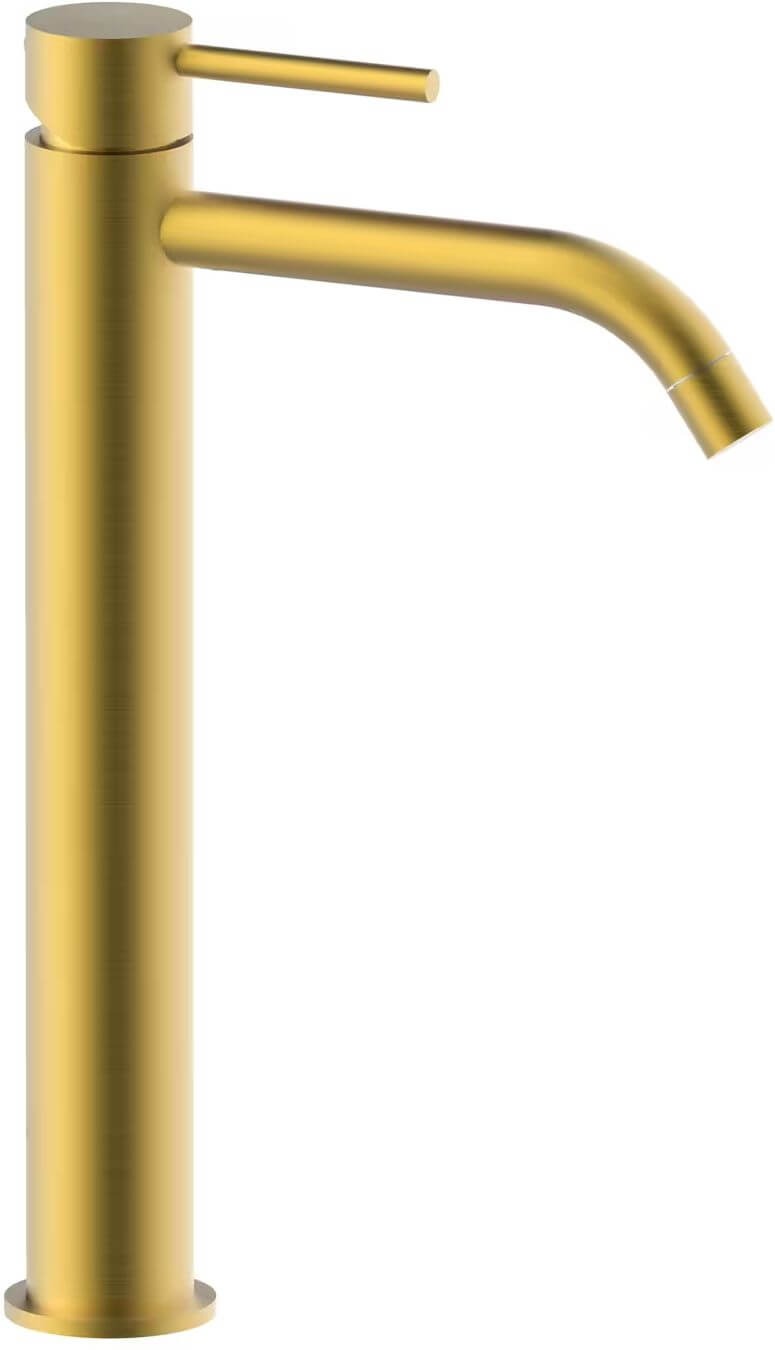 Paffoni Light rubinetto per lavabo verticale oro LIG081HGSP
