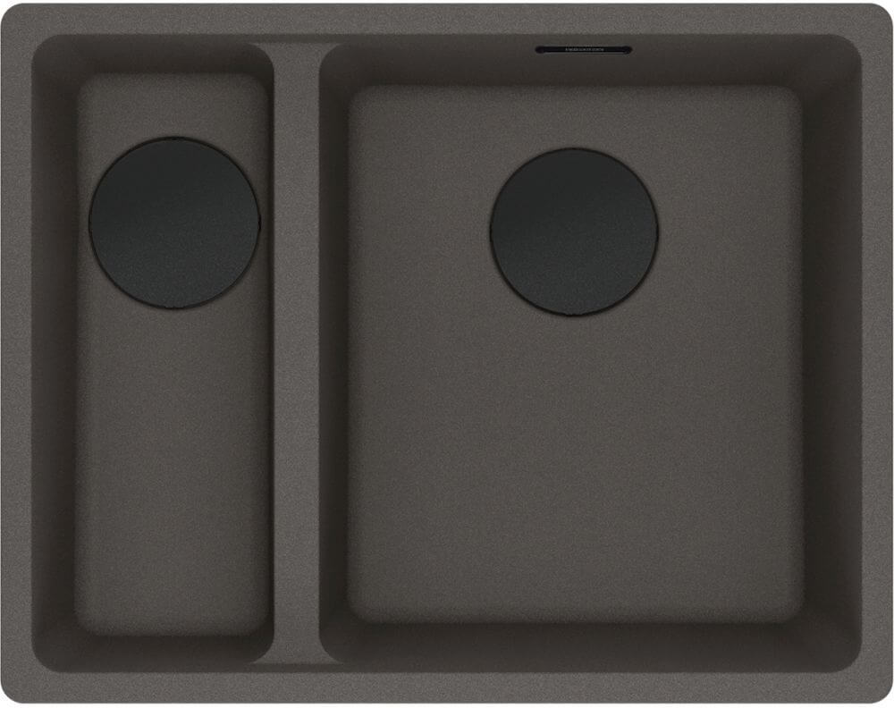 Franke Maris lavello in granito 55.3x43.3 cm grigio/grafite/inox 125.0737.992