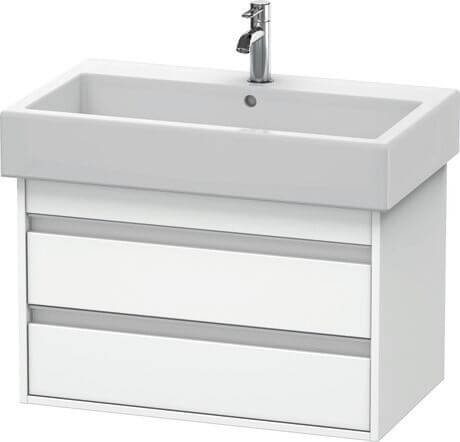 Duravit Ketho armadietto 75x44x41 cm sottolavabo sospeso bianco KT663707979