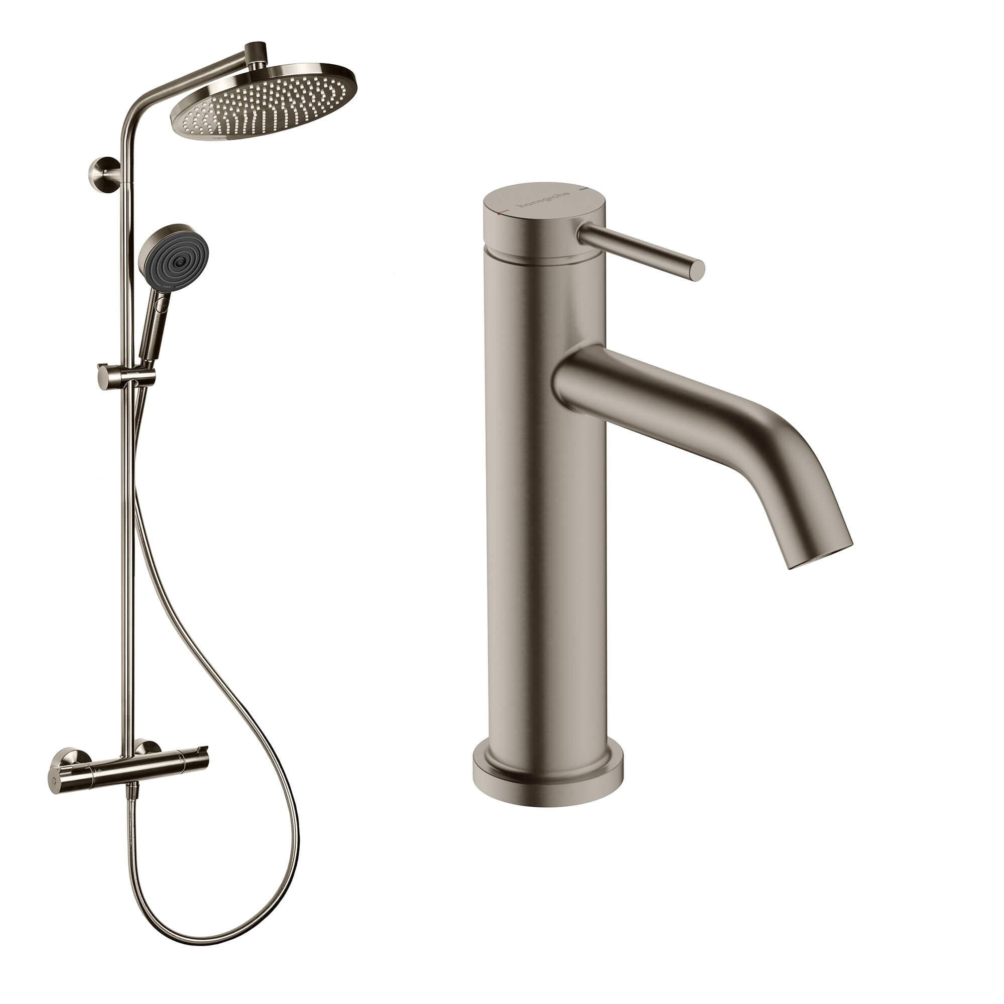 Hansgrohe Crometta set da bagno a parete con termostato con soffione || 88002390