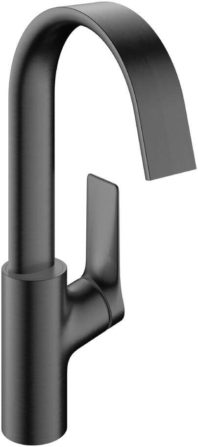 Hansgrohe Vivenis rubinetto per lavabo verticale cromo-nero 75032340