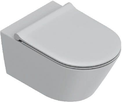 Catalano Zero vaso wc sospeso senza brida con scarico a vortice nero lucida 0111750023