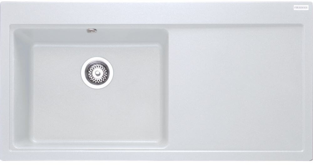 Franke Mythos lavello in granito 100x51.5 cm bianco 114.0743.110