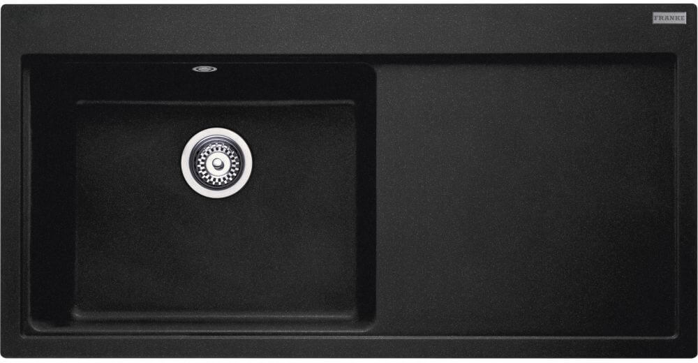 Franke Mythos lavello in granito 100x51.5 cm grigio/grafite/inox 114.0743.112