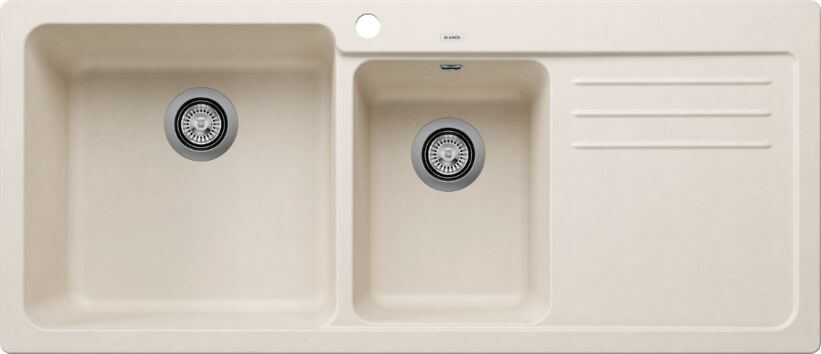 Blanco Naya 8 S lavello in granito 116x50 cm bianco 527131