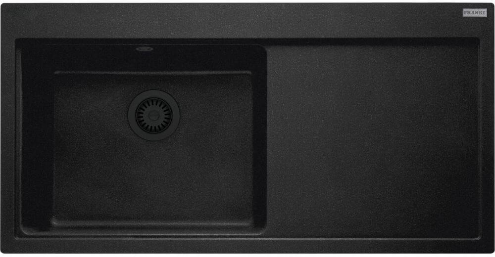Franke Mythos lavello in granito 100x51.5 cm grigio/grafite/inox 114.0743.113