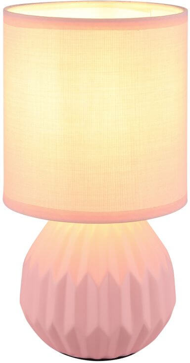 Globo Lighting Sylas lampada da tavolo 1x40 W rosa 21730P